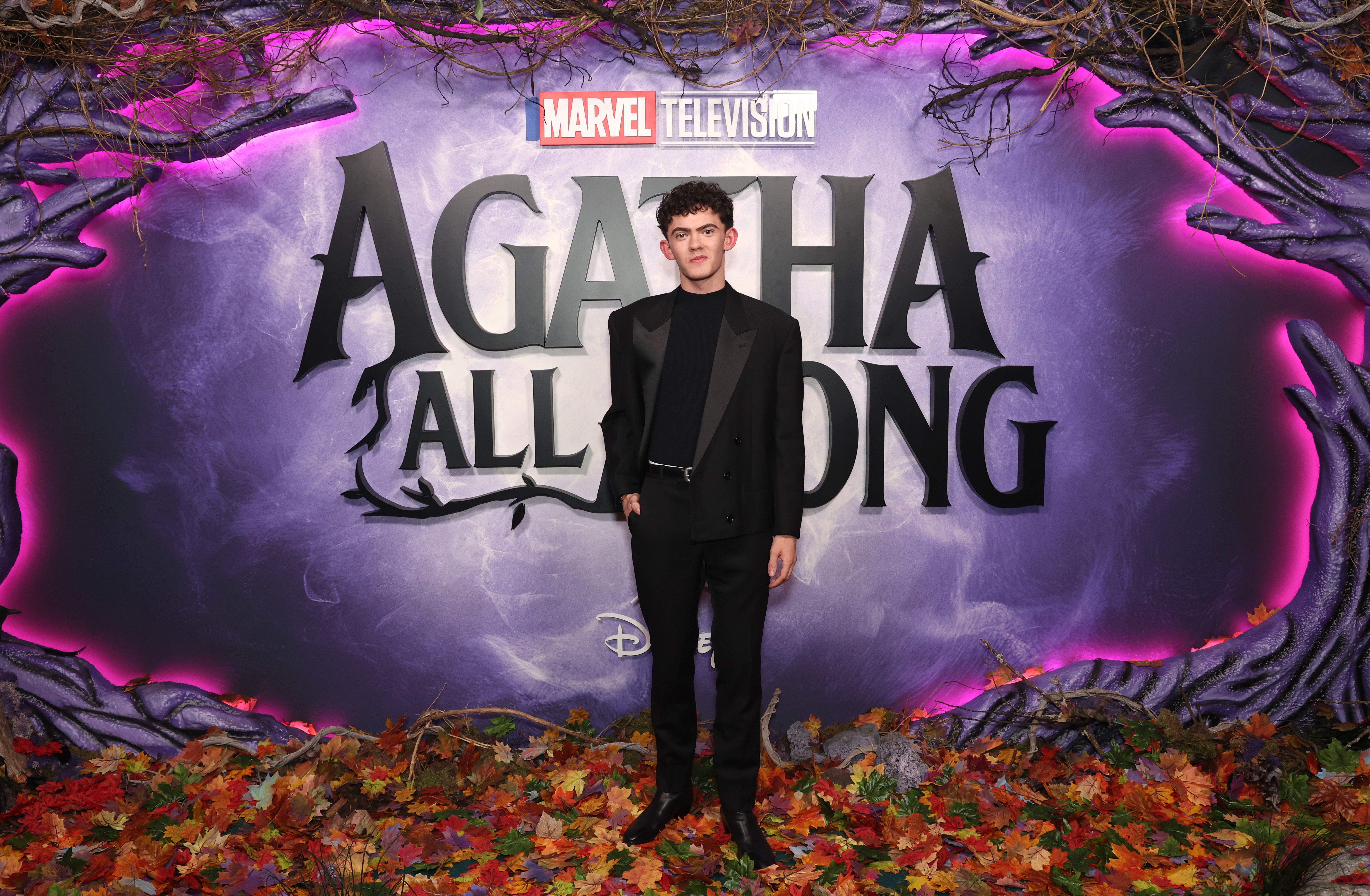 喬洛克在宣傳《阿嘉莎：無所不在》時，都保密到家，絕口不提任何可能的暗示跟線索。（Disney+提供）