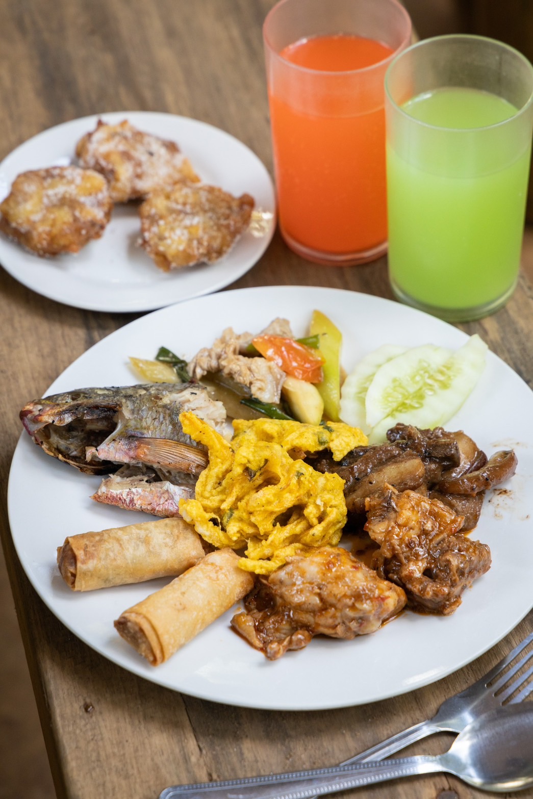 菲式自助餐可以吃到最道地傳統的料理。