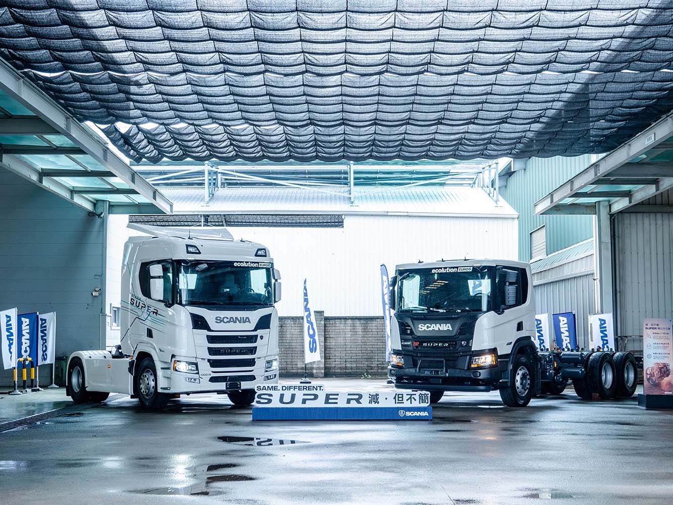 新車發表/展現綠能科技 大車品牌Scania Super系列締造低碳運輸