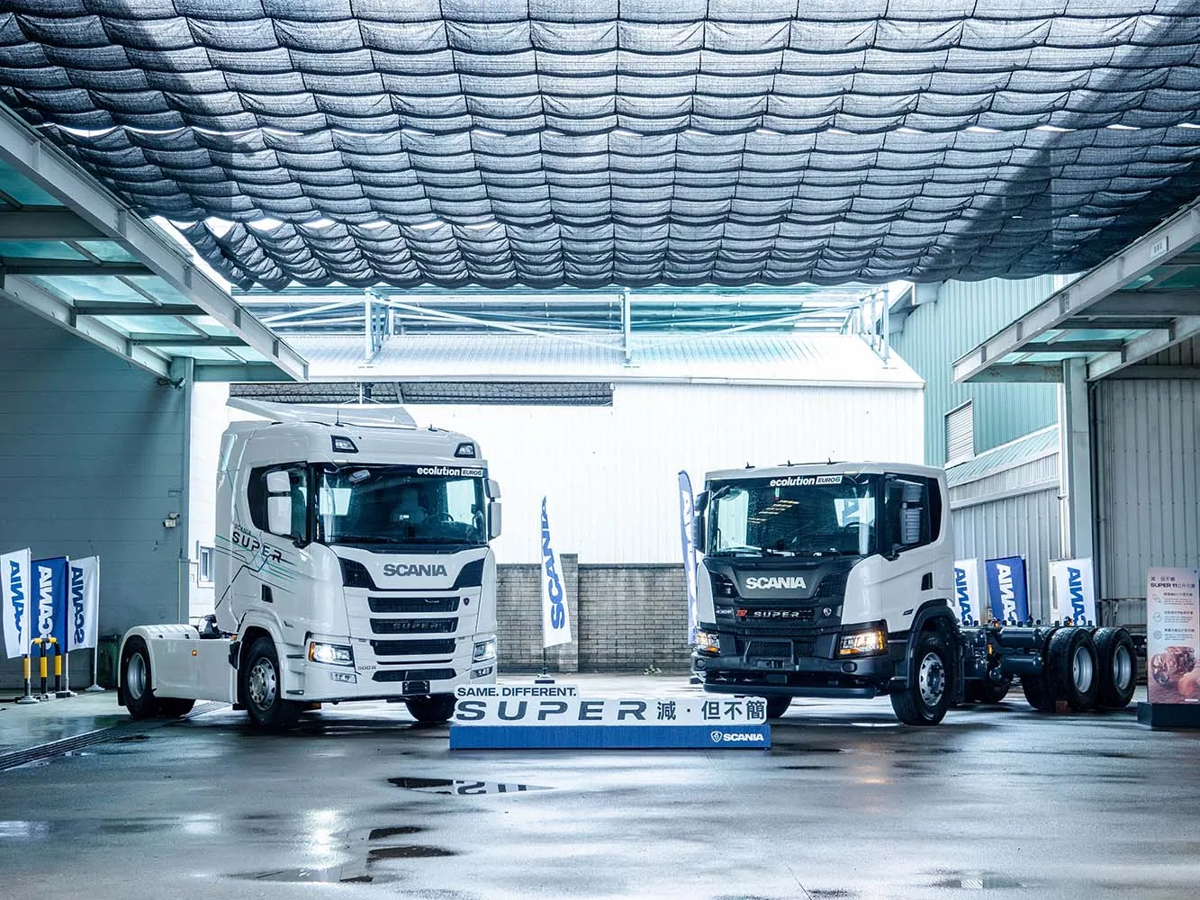 新車發表/展現綠能科技　大車品牌Scania Super系列締造低碳運輸
