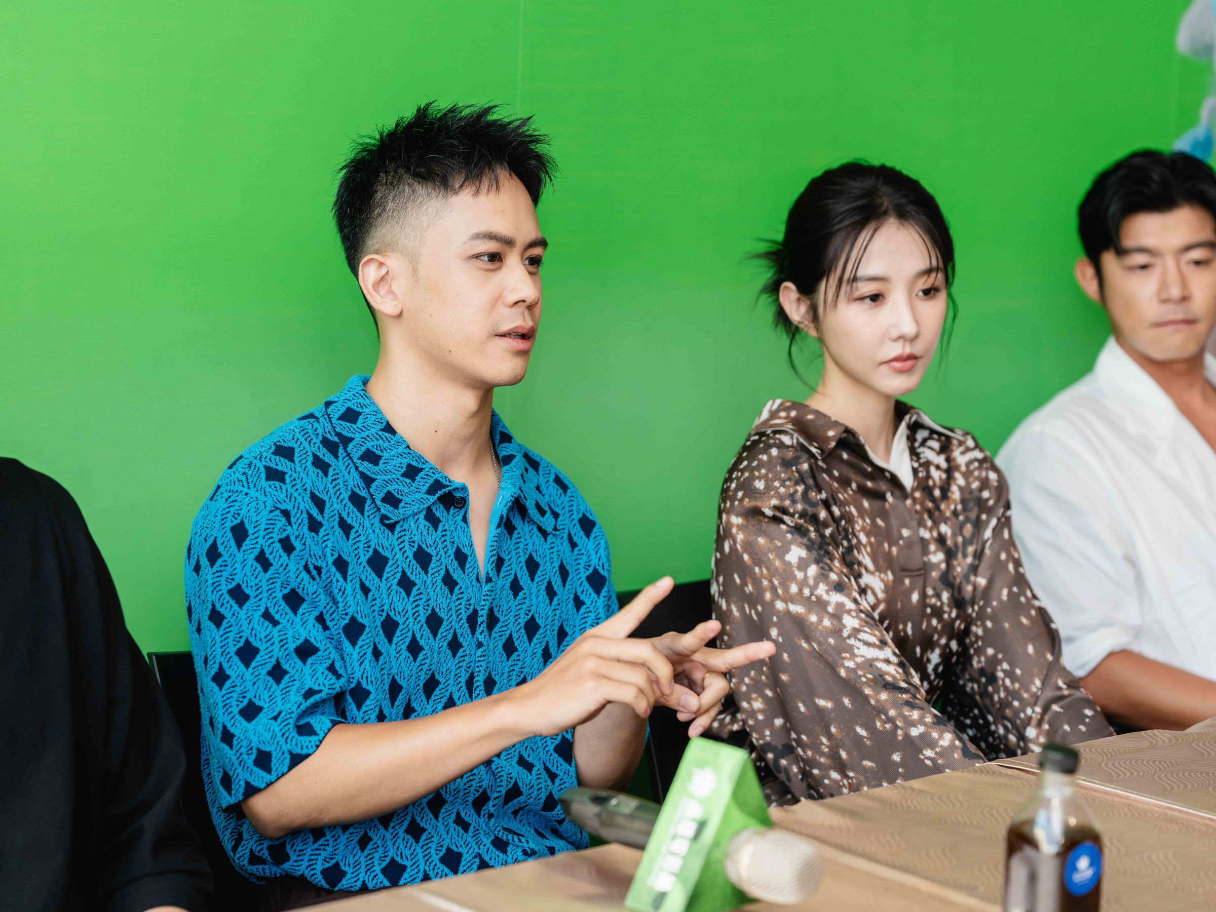 李淳本來預計要演父親李安籌拍的 《李小龍》傳記片，但該片目前因籌資計畫暫停，李淳低調表示 「努力中」 。（高雄電影節提供）