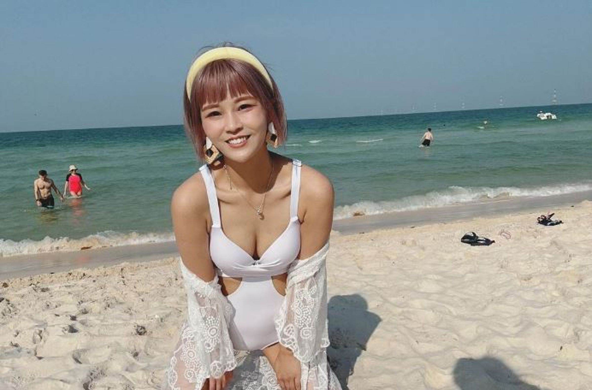 李明珊一個月內鏟肉20公斤。（翻攝自丟丟妹IG）