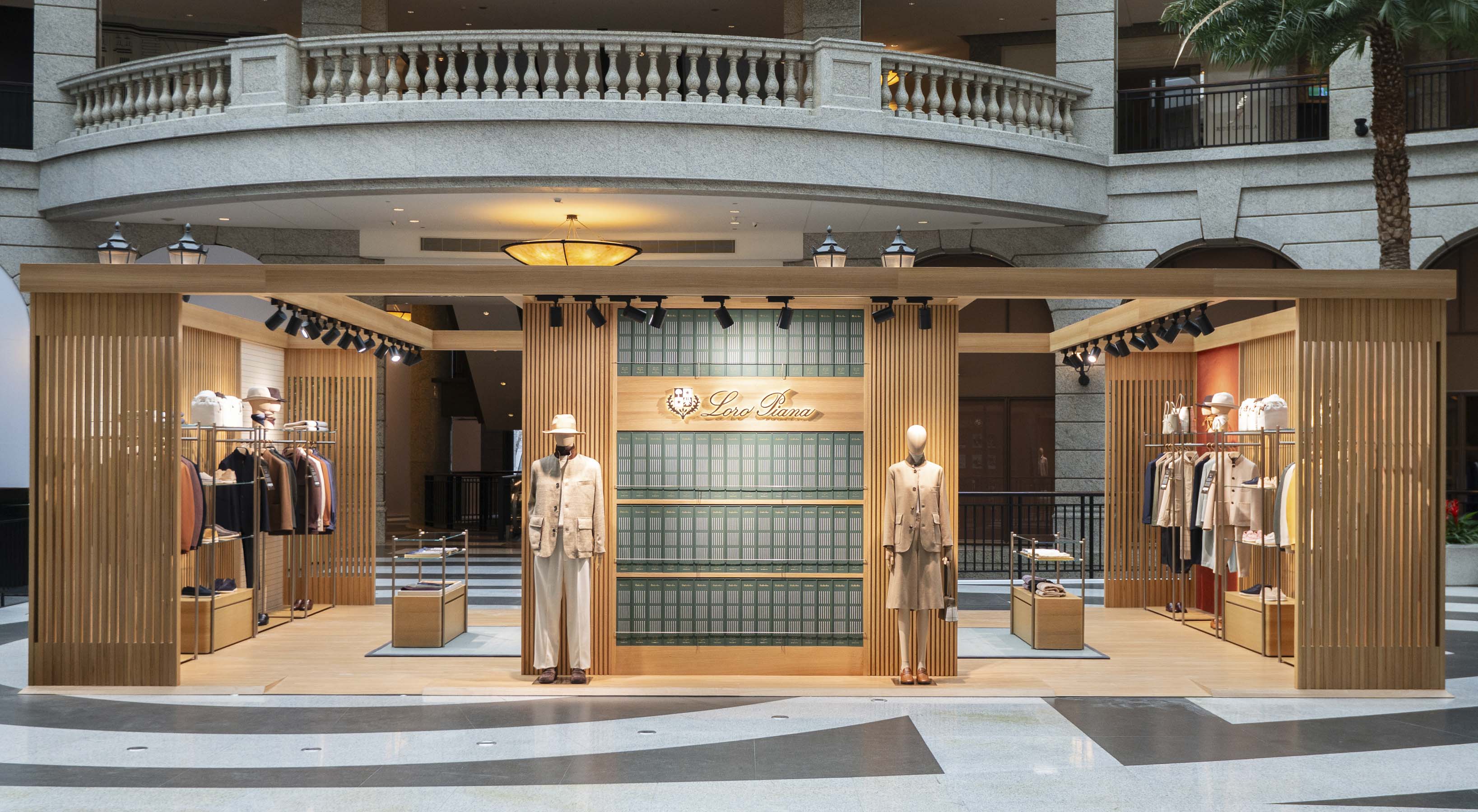 Loro Piana 100 Years 期間限定店自即日起開放至3月9日。(Loro Piana提供)