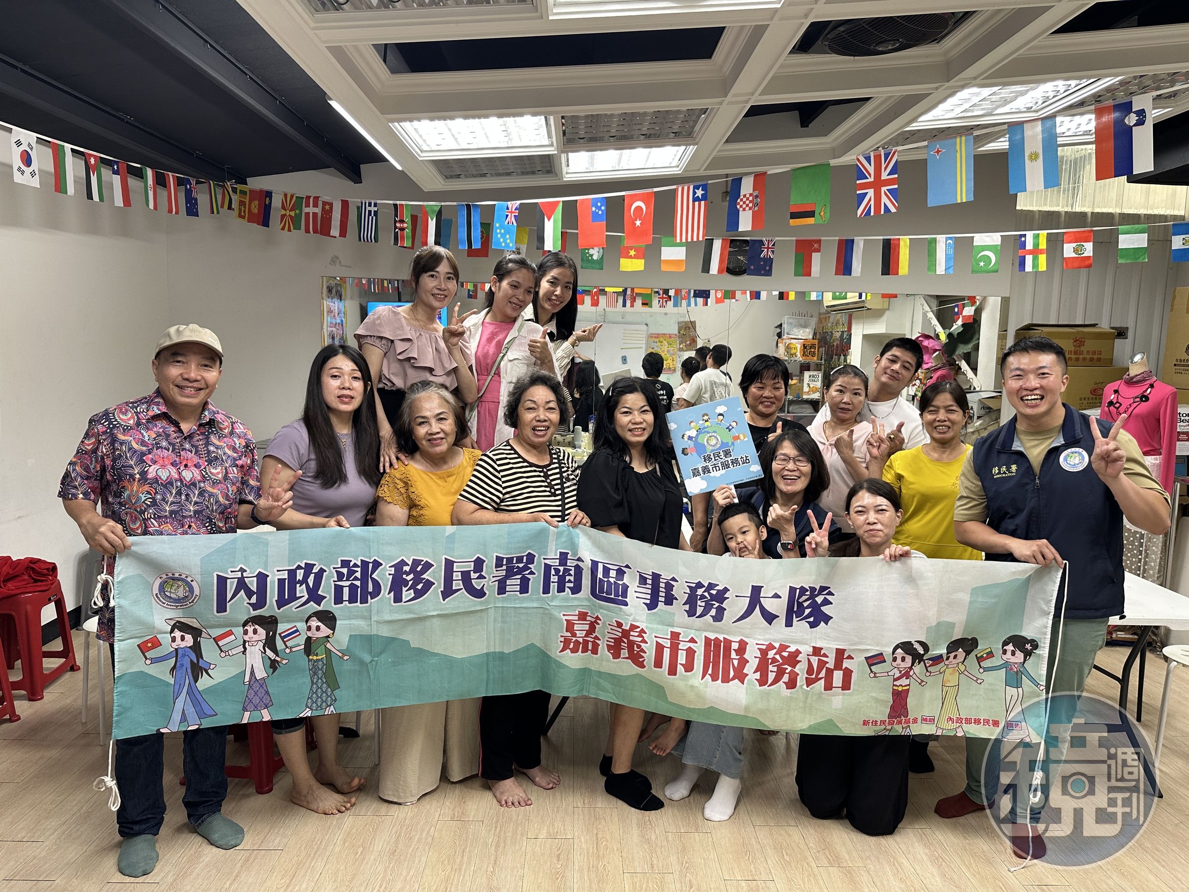移民署南區事務大隊嘉義市服務站舉辦多元文化活動。