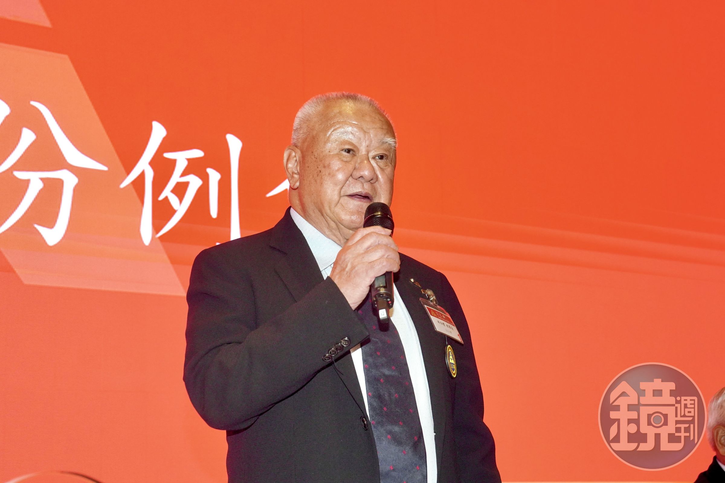 三三會理事長林伯豐。