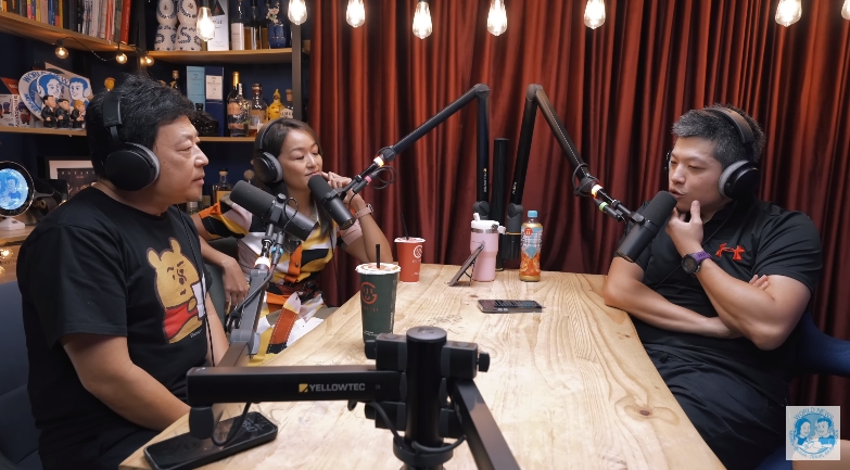 百靈果News曾數次邀請王志安上節目討論台灣政治、兩岸關係。（翻攝自百靈果News YouTube頻道）