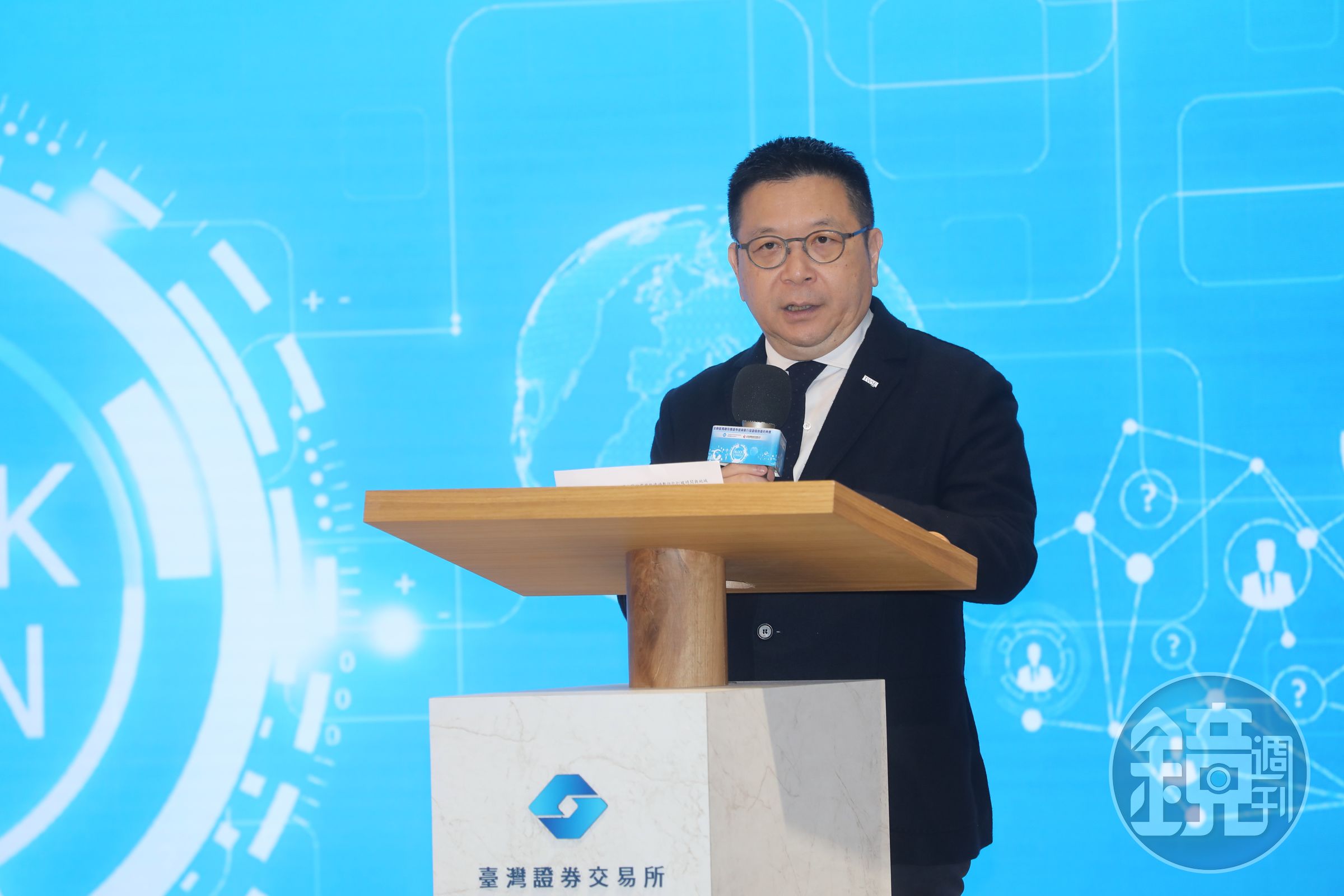 台灣證券交易所推出「創新板2.0」,取消合格投資人限制之後,創新板流動性已有明顯好轉。(圖為證交所董事長林修銘)