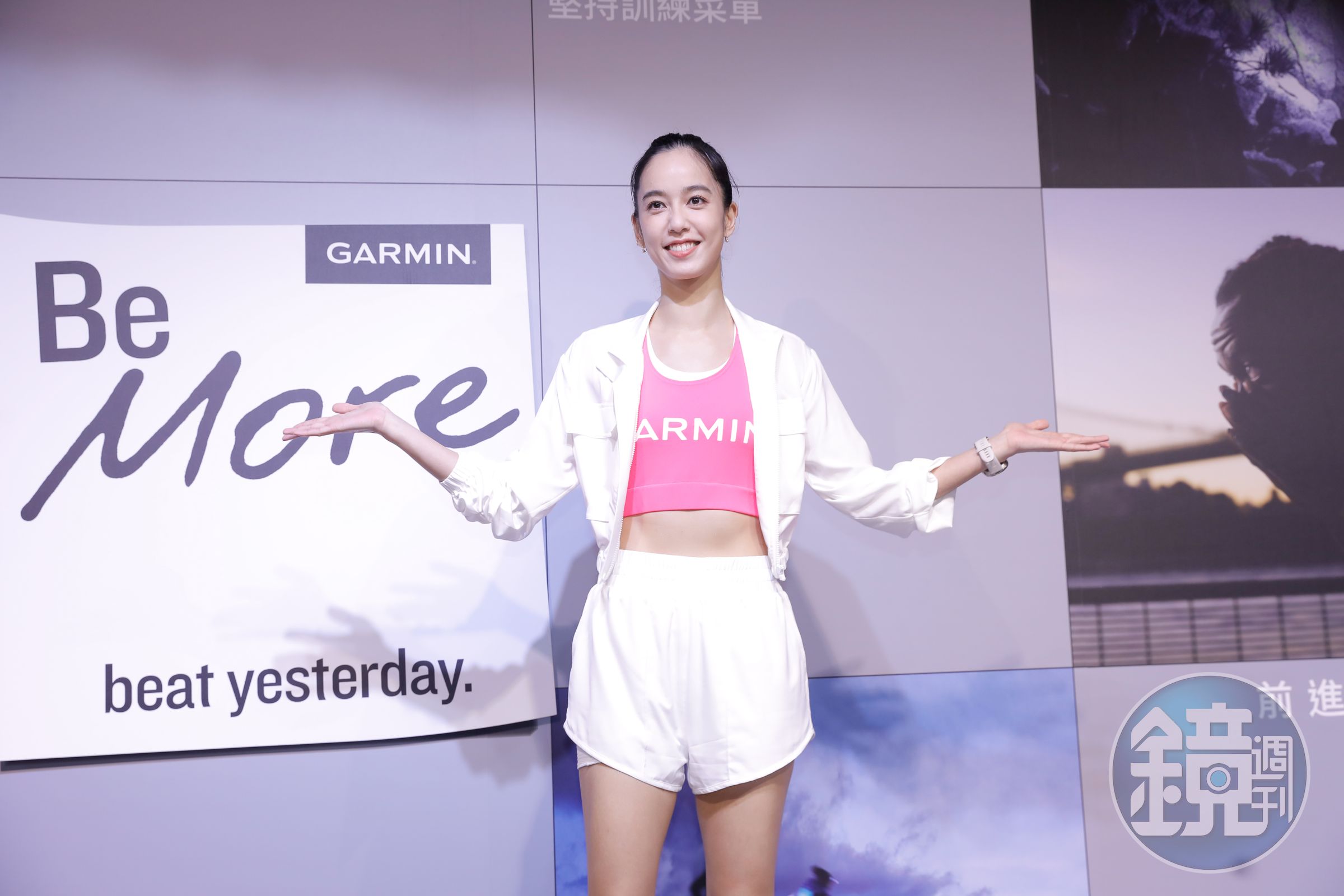 陳庭妮公開現身往往被追問婚禮進度。