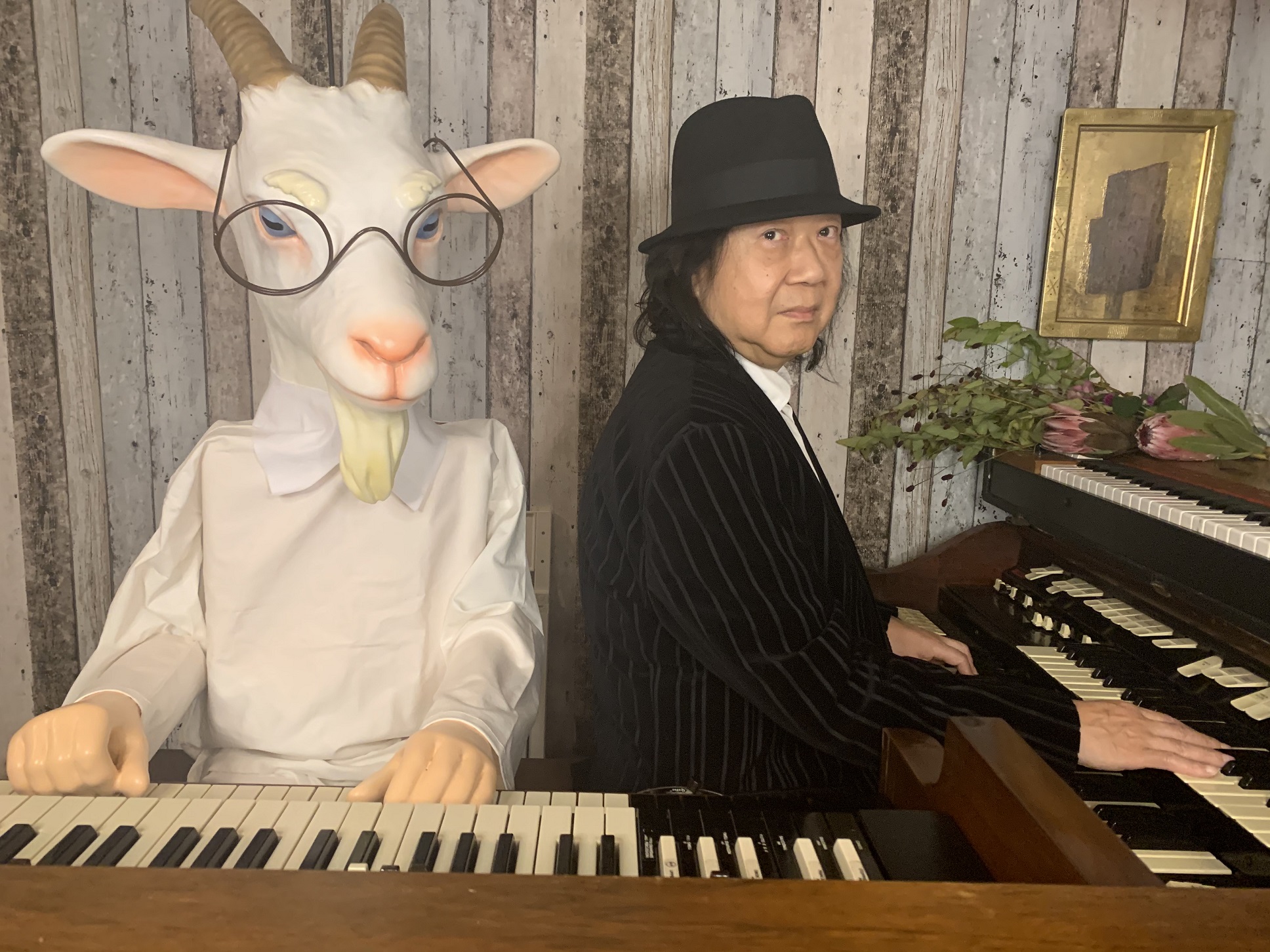 日本教父級音樂人Mickie Yoshino去年獲獎再次來台頒獎。(金音創作獎 提供)