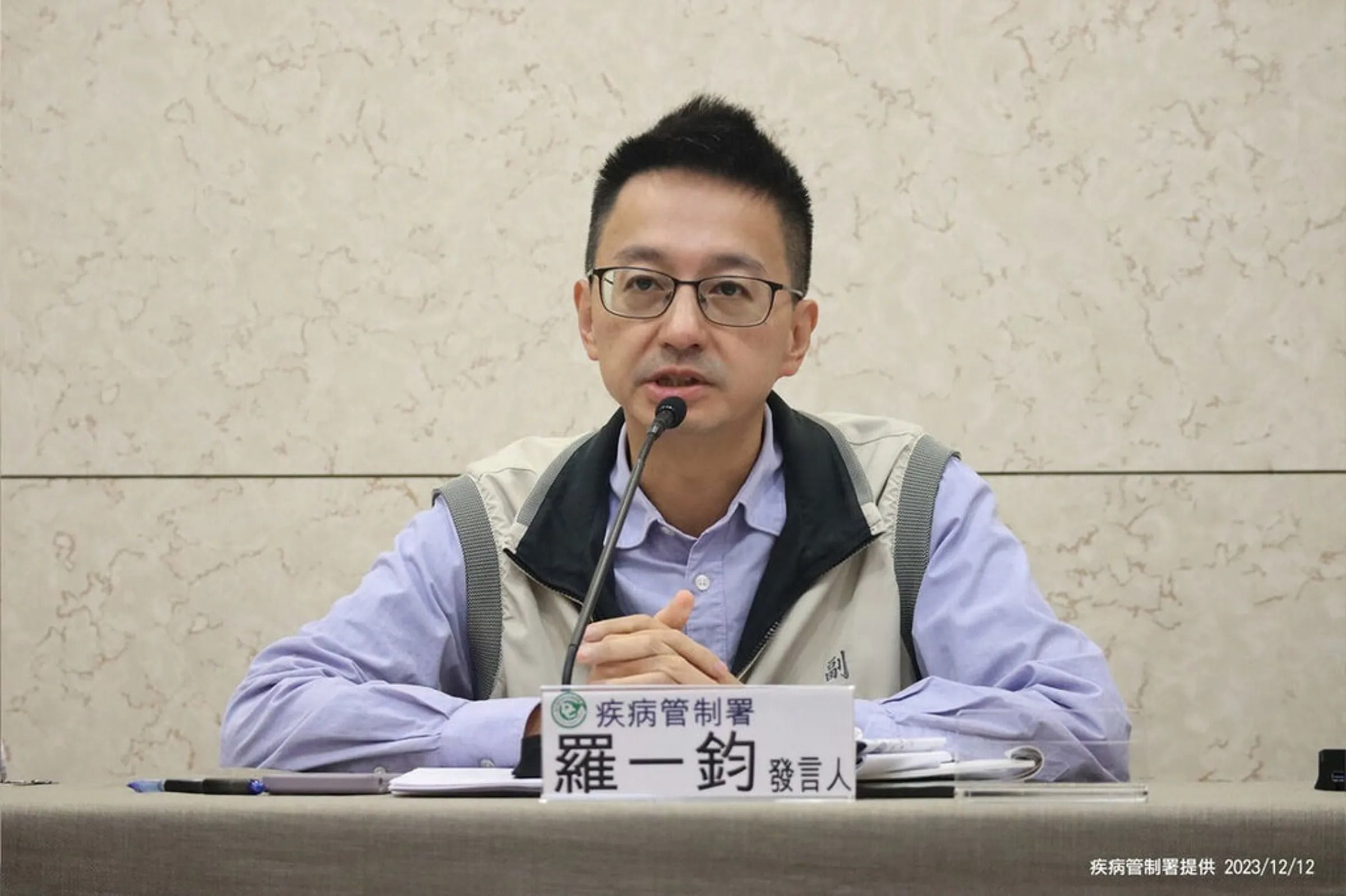 羅一鈞指出，腸病毒高原期預估到11月底，12月底脫離流行期（疾管署提供）