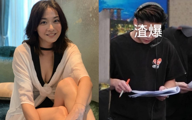 關於近期江祖平的爆料，三立副總龔美富為兒子龔益霆（右圖）風波請辭並道歉，引發外界議論。（翻攝自江祖平臉書）