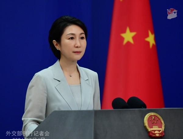 中國外交部表示，中方希望與英方在「相互尊重、合作共贏」的基礎上，推動中英關係沿著「正確的軌道」前進。（翻攝自中國外交部官網）