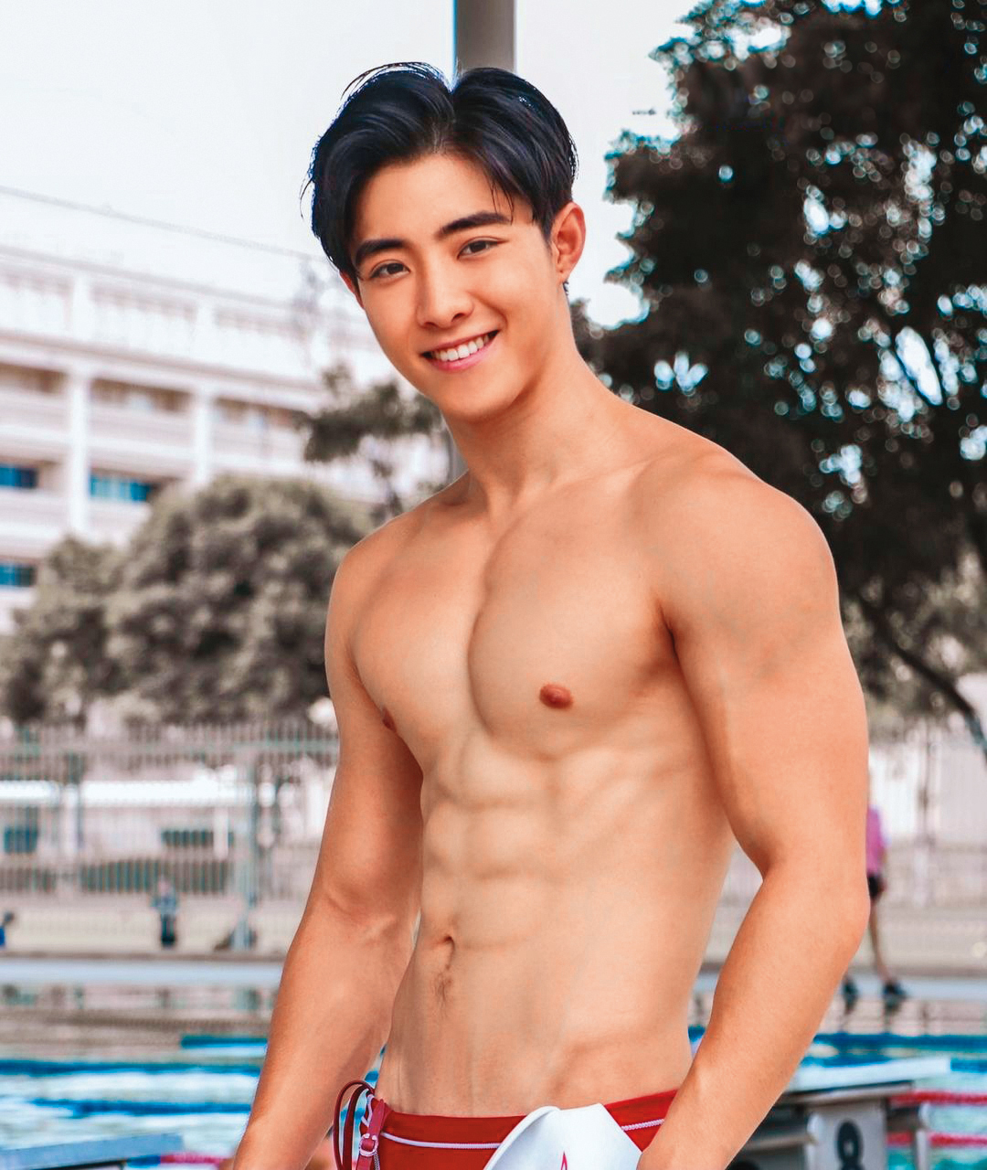 宗子杰完全符合郭書瑤喜愛的陽光男類型，這個小編也可以。（推開瑤瑤）（翻攝自宗子杰IG）