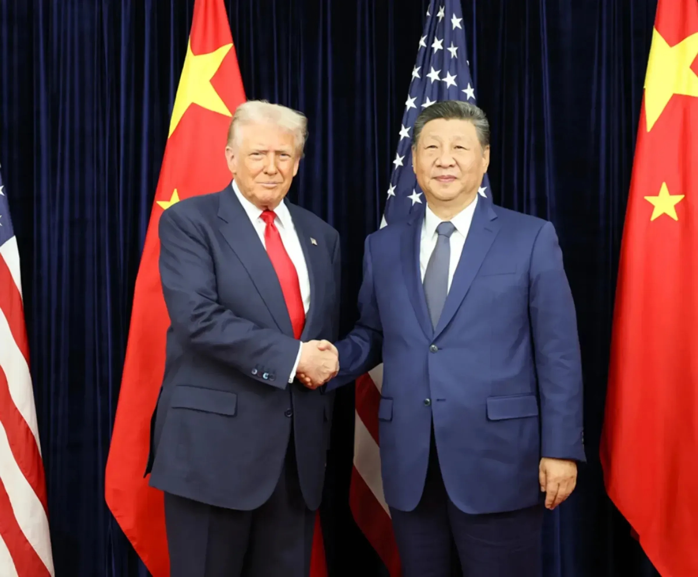 川習會訂於5月14至15日進行，美國務卿盧比歐5日受訪指出，台灣將是川習會必談議題。（翻攝新華社）