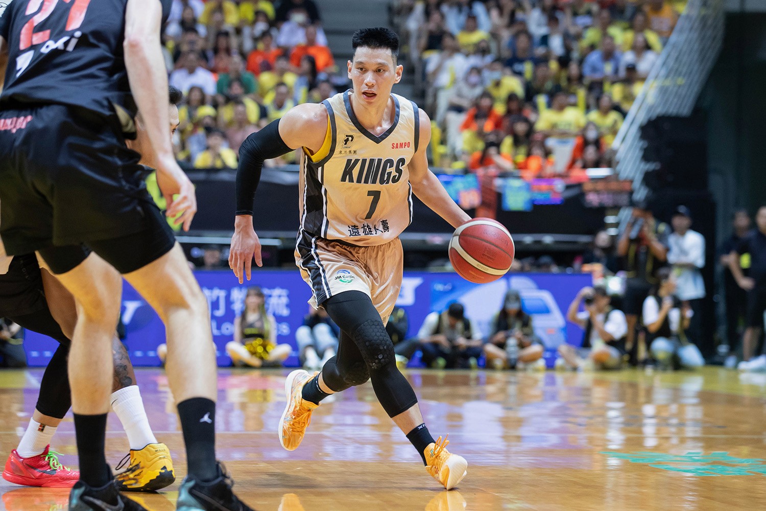 林書豪效力於新北國王。（翻攝林書豪臉書）