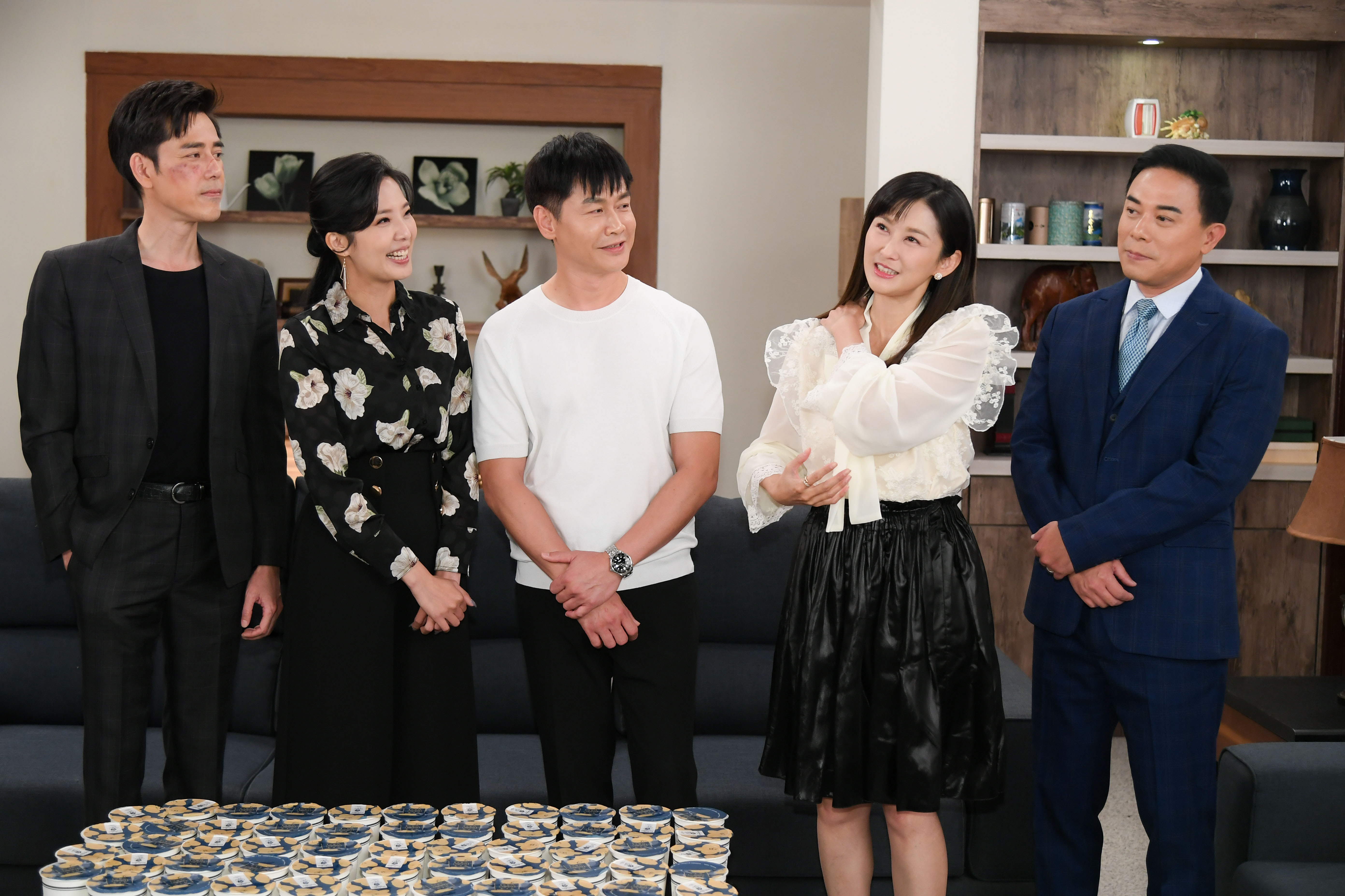 三立八點台劇《天道》昨晚播出陳珮騏復仇大戲，林則希惡行被拆穿，巴掌打出高收視。（三立提供）