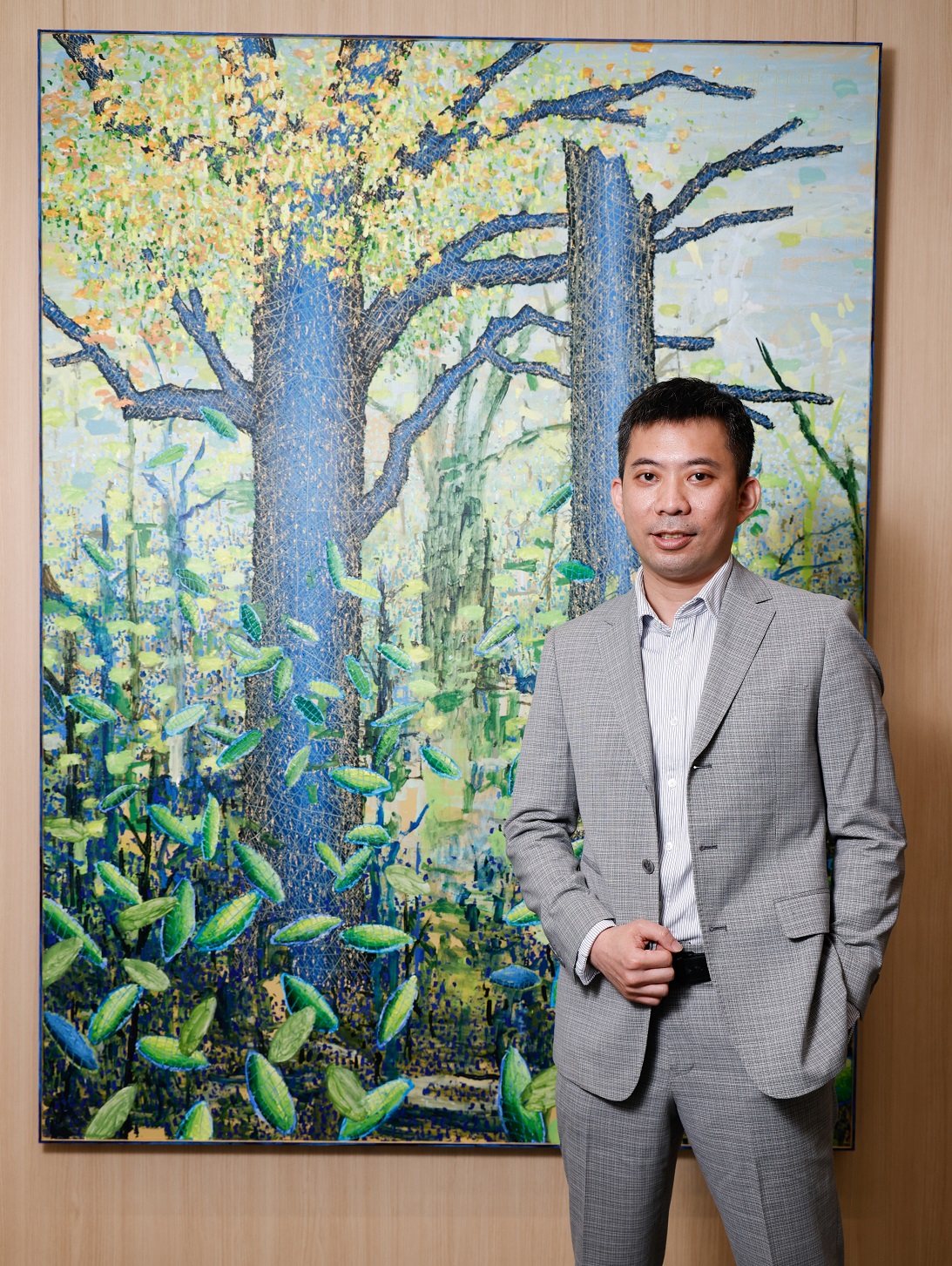 唐亞聖期望打造戰士團隊,構築天能綠電堡壘。(攝影組)
