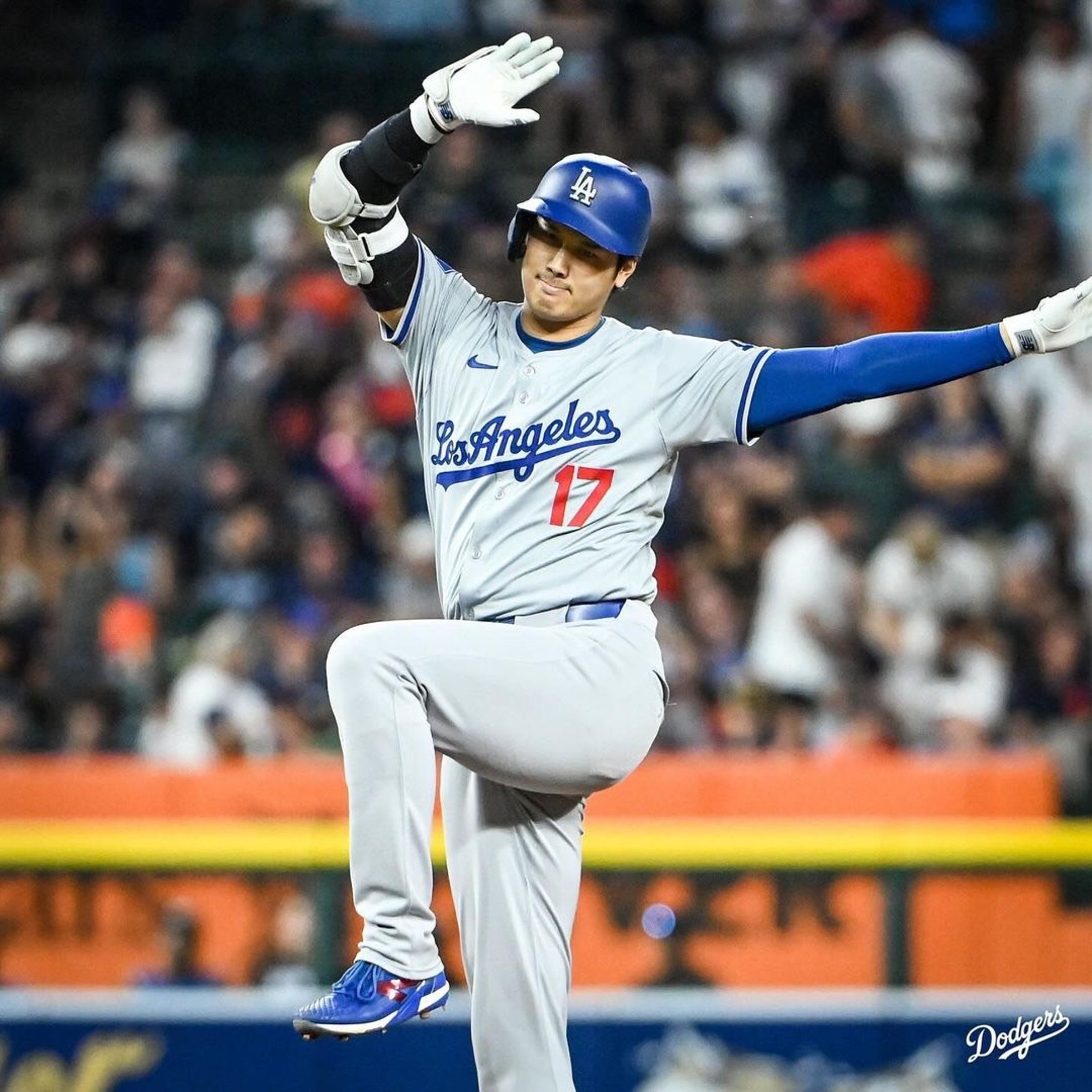 大谷翔平高人氣，明年有望重啟二刀流。（翻攝道奇IG）