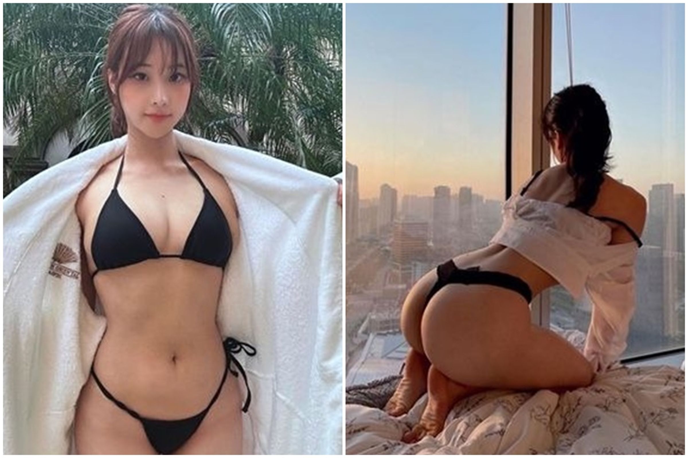 韓國實況主Irene美到被誤會是AI製圖。（翻攝自auddk_77）