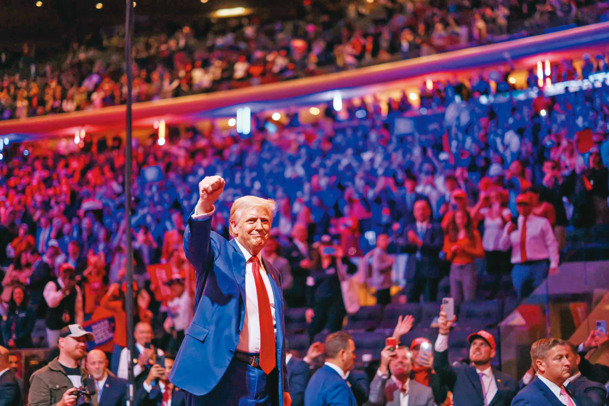 美國總統大選若是川普當選，對全球經濟來說可能是短多長空。（翻攝Team Trump臉書）