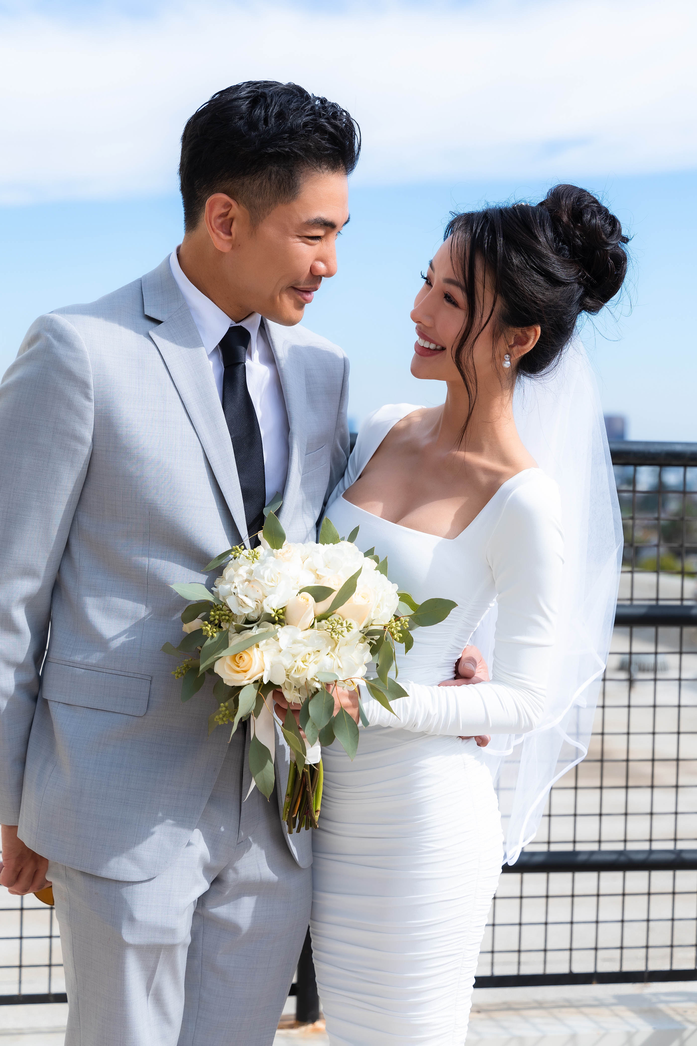 孔令奇和老婆Eunice Jaymie 於2023年在網絡上結識,追求期間幾經波折。(孔令奇提供)