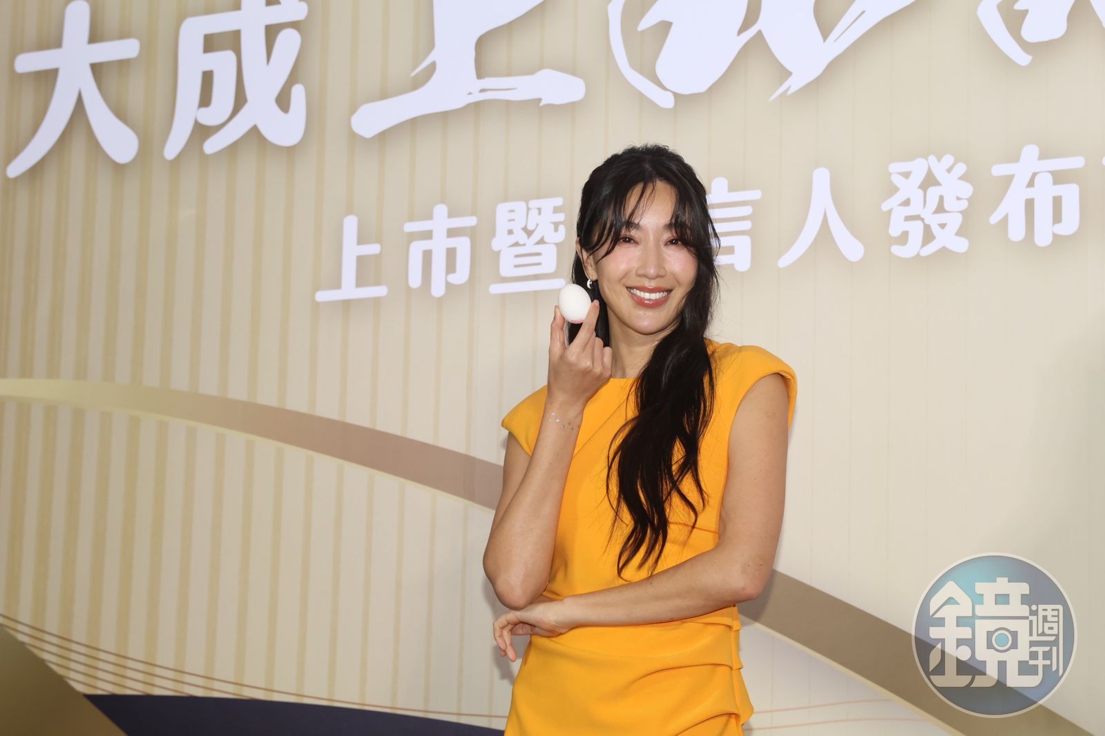 隋棠今為代言蛋品站台。