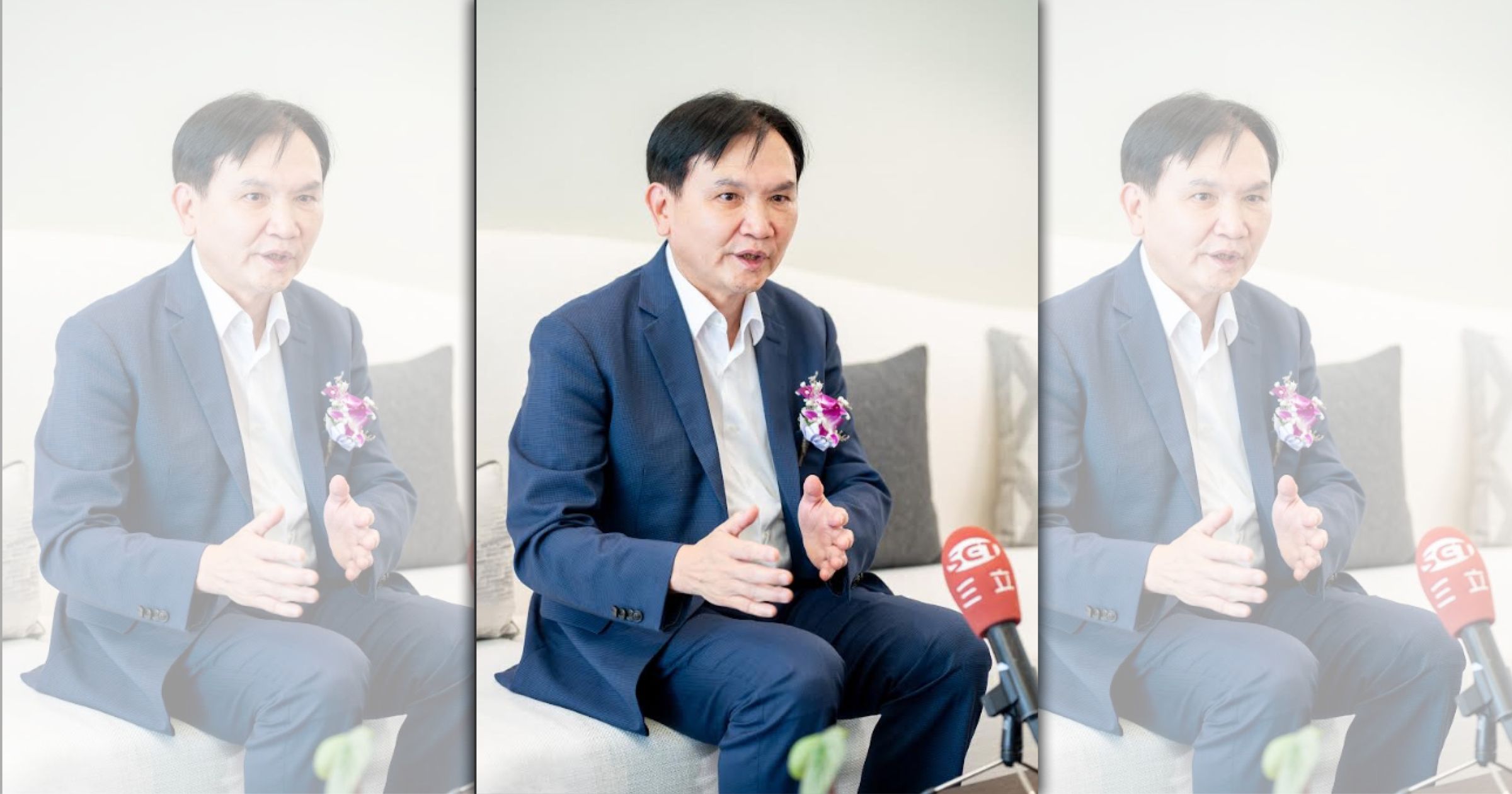 聖得福執行長洪正雄說,政府限貸令後,地主都更意願反而增加。(業者提供)