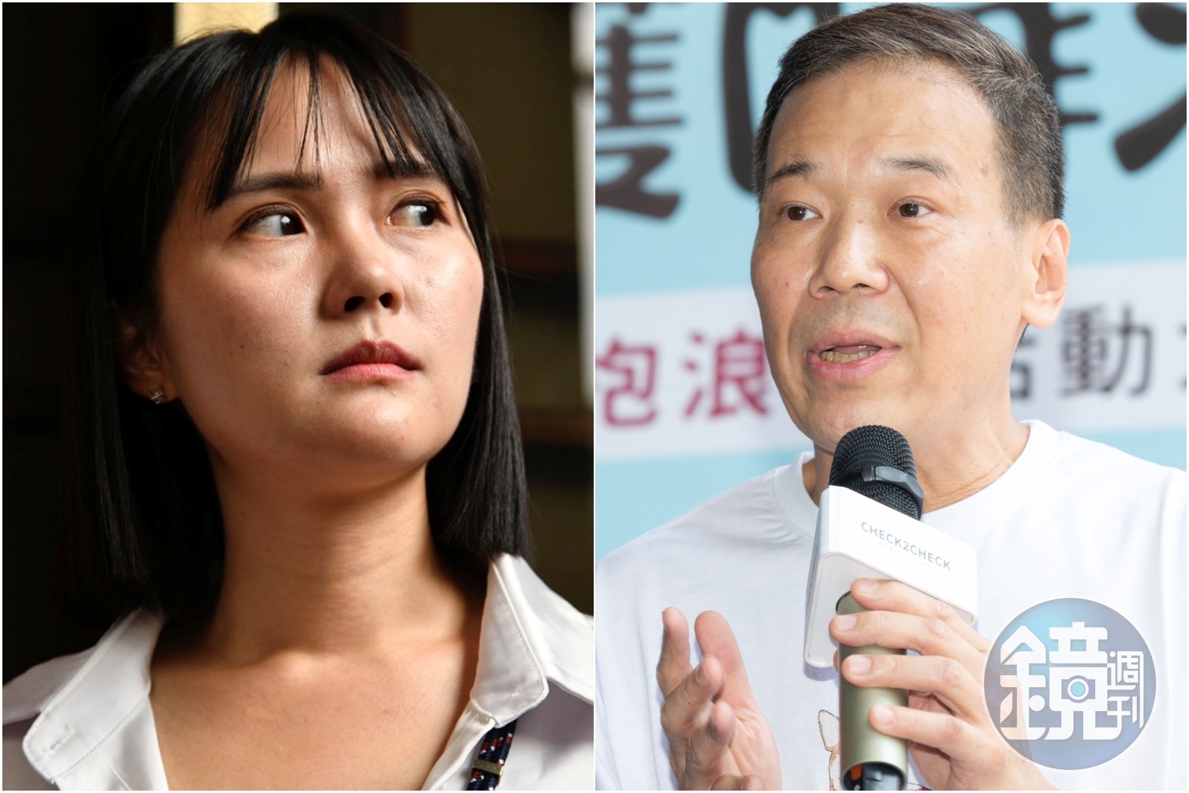 吳怡萱嗆鍾小平是不是欠告，鍾小平反批他守本分有哪裡做錯。（本刊資料照）