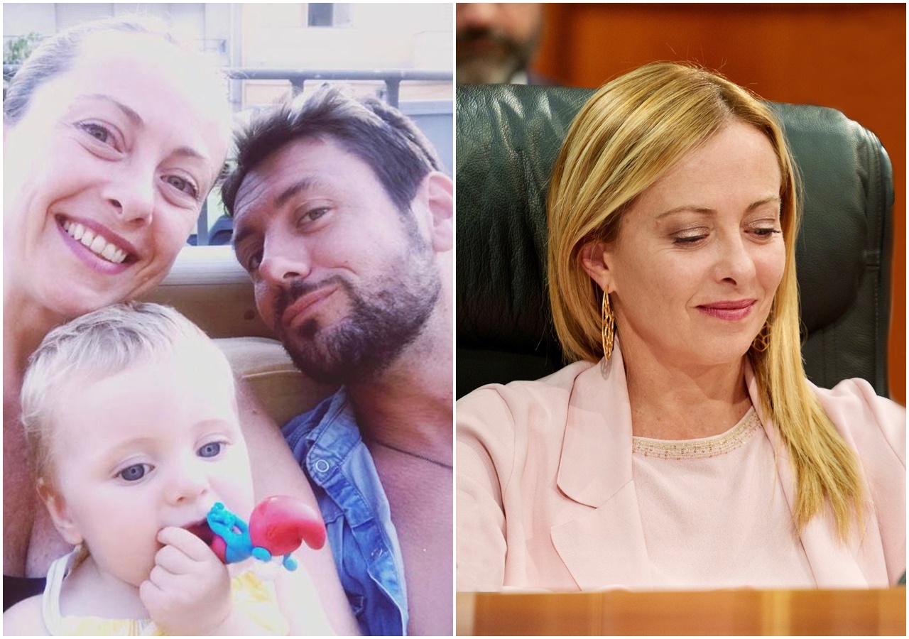 義大利總理梅洛尼宣布與交往10年的伴侶分手。（翻攝X@GiorgiaMeloni）