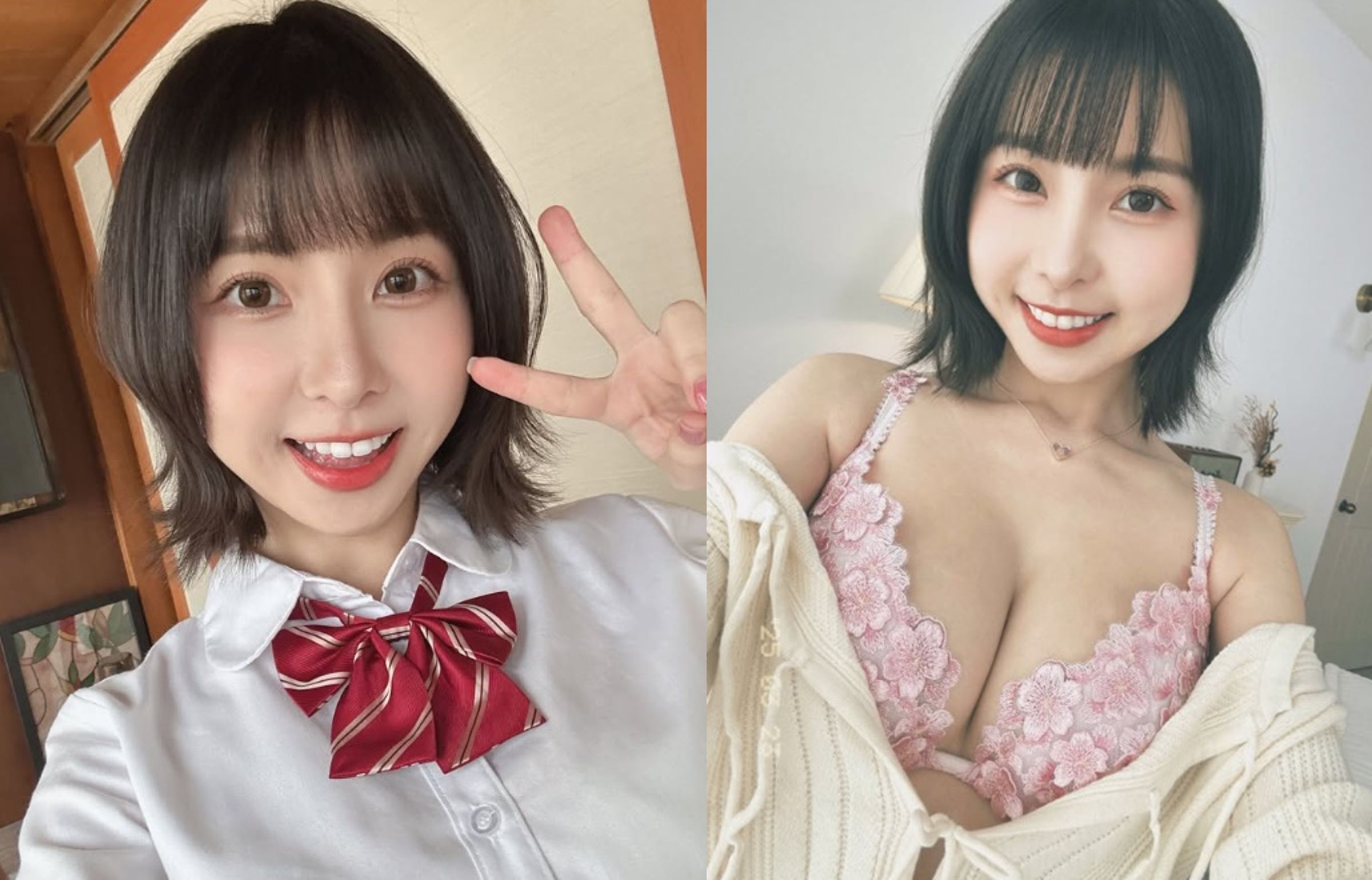 台灣AV女優Tiny正式在日本出道。(翻攝自IG@tiny219_)