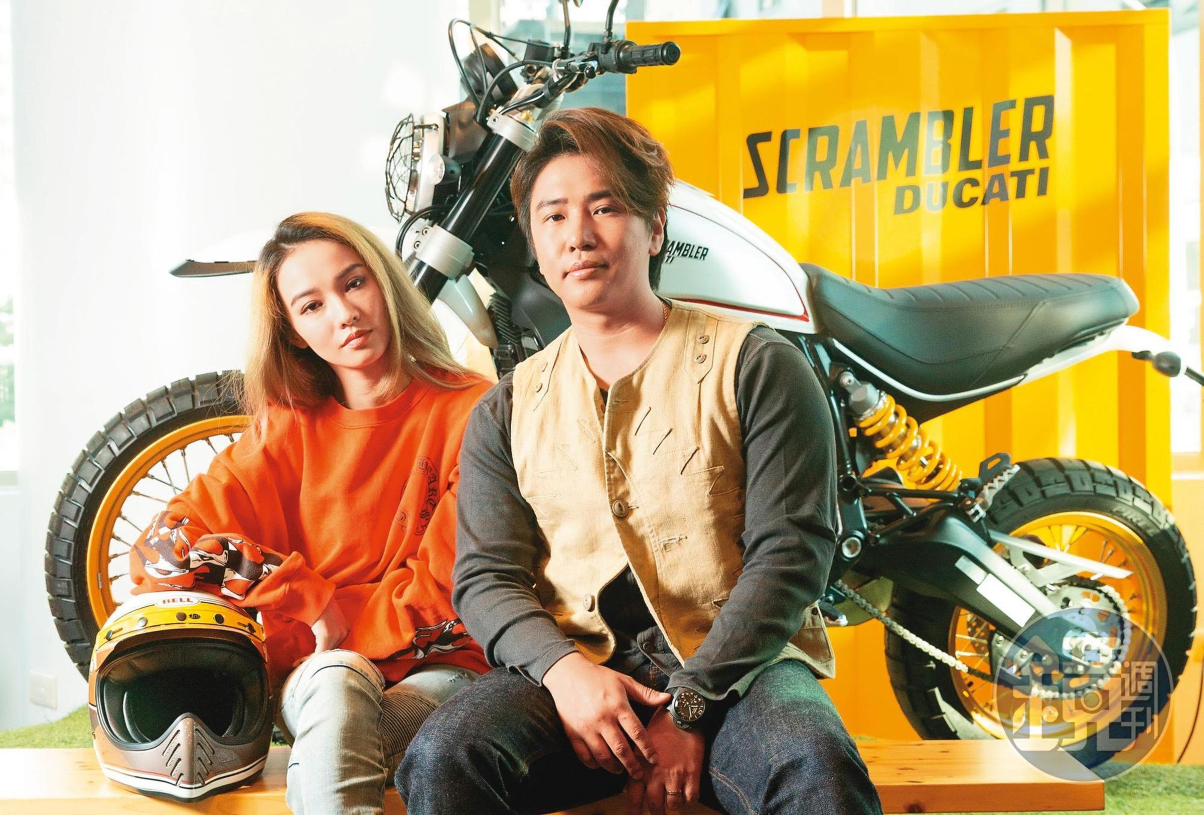 鄭雲燦和歐漢聲離婚後繼續留在台灣,並和多位男藝人傳戀情。(本刊資料照)