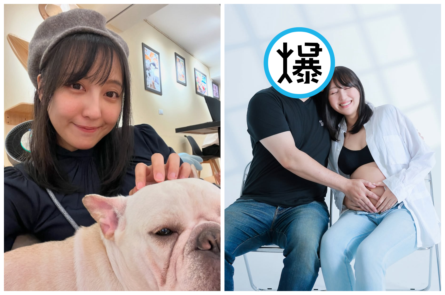 織織首度公開老公照片，甜蜜告白。（翻攝chichinote IG）