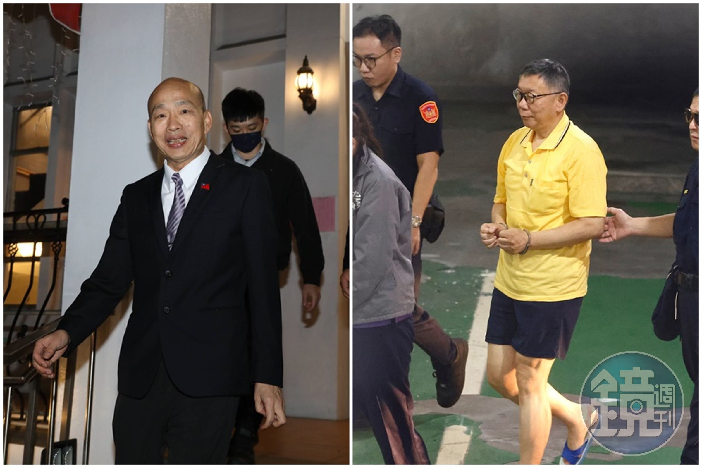 媒體人透露,韓國瑜對柯文哲處境感同身受,託友人送柯8字箴言。(本刊資料照)