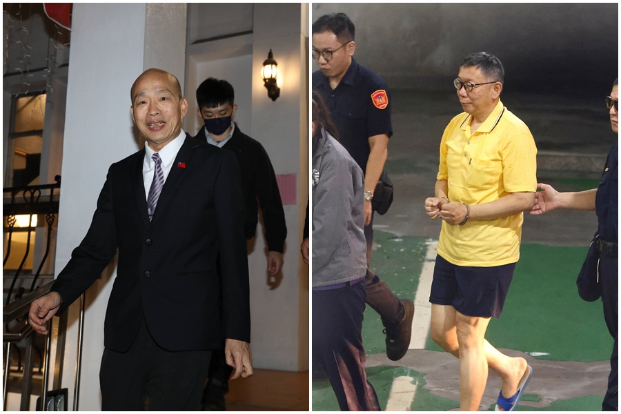 媒體人透露，韓國瑜對柯文哲處境感同身受，託友人送柯8字箴言。（本刊資料照）