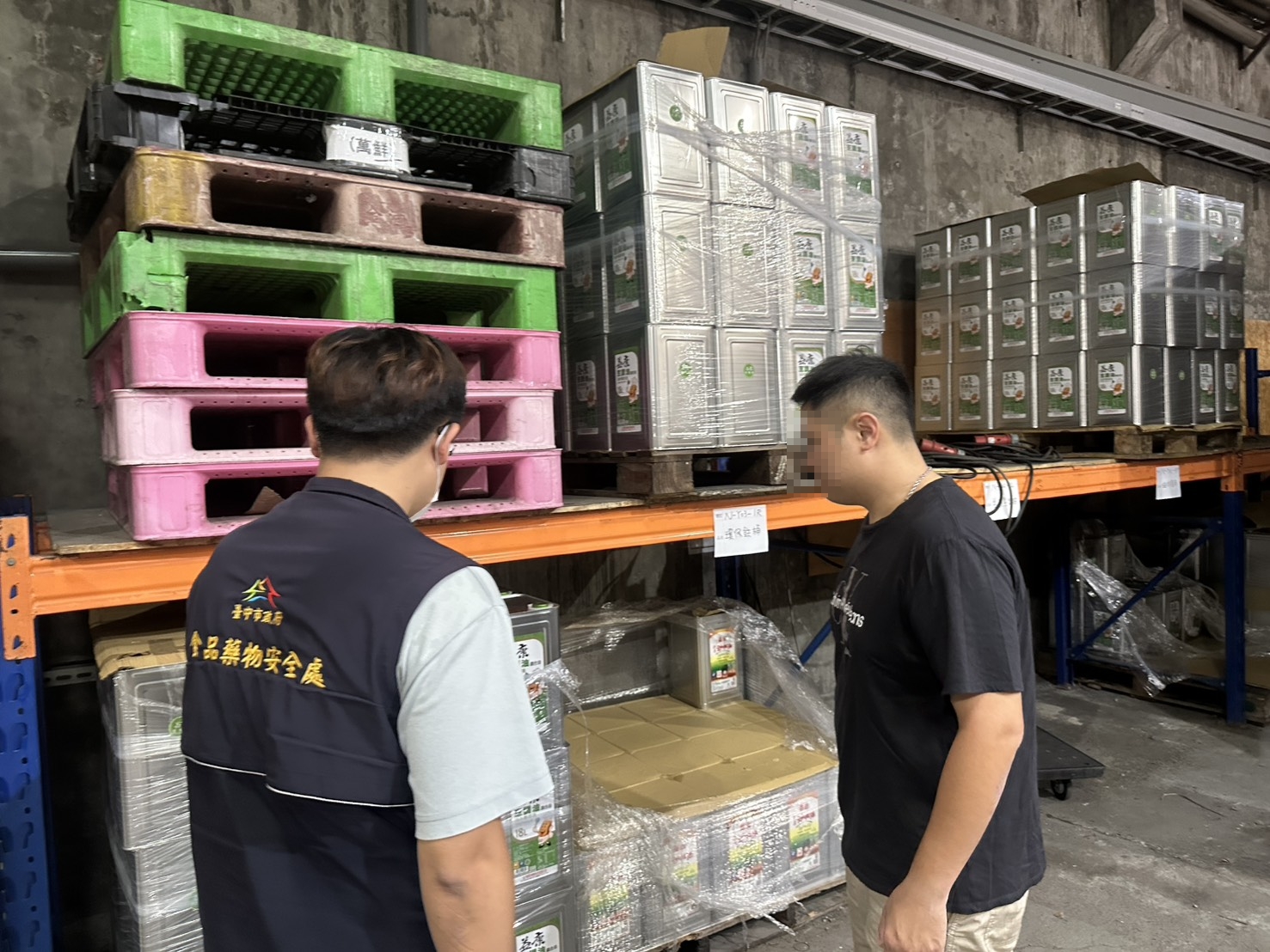 致癌沙拉油最新流向曝光。(台中市食安處提供)