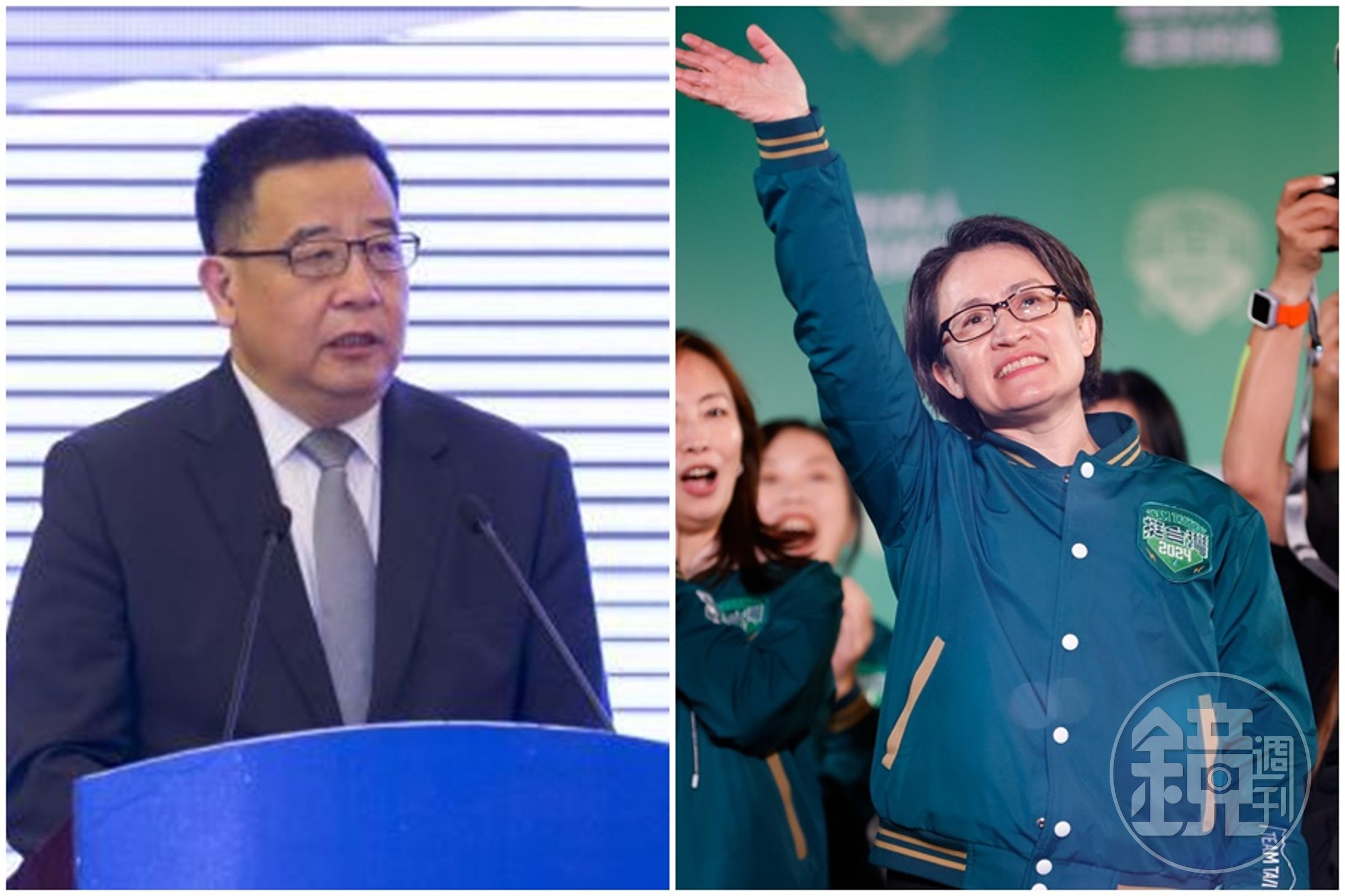 劉亞東發聲明闢謠,強調在美期間和回國以後都未與蕭美琴有過任何接觸,兩人交往一說根本是無䅲之談。(翻攝自劉亞東微博、本刊資料照)