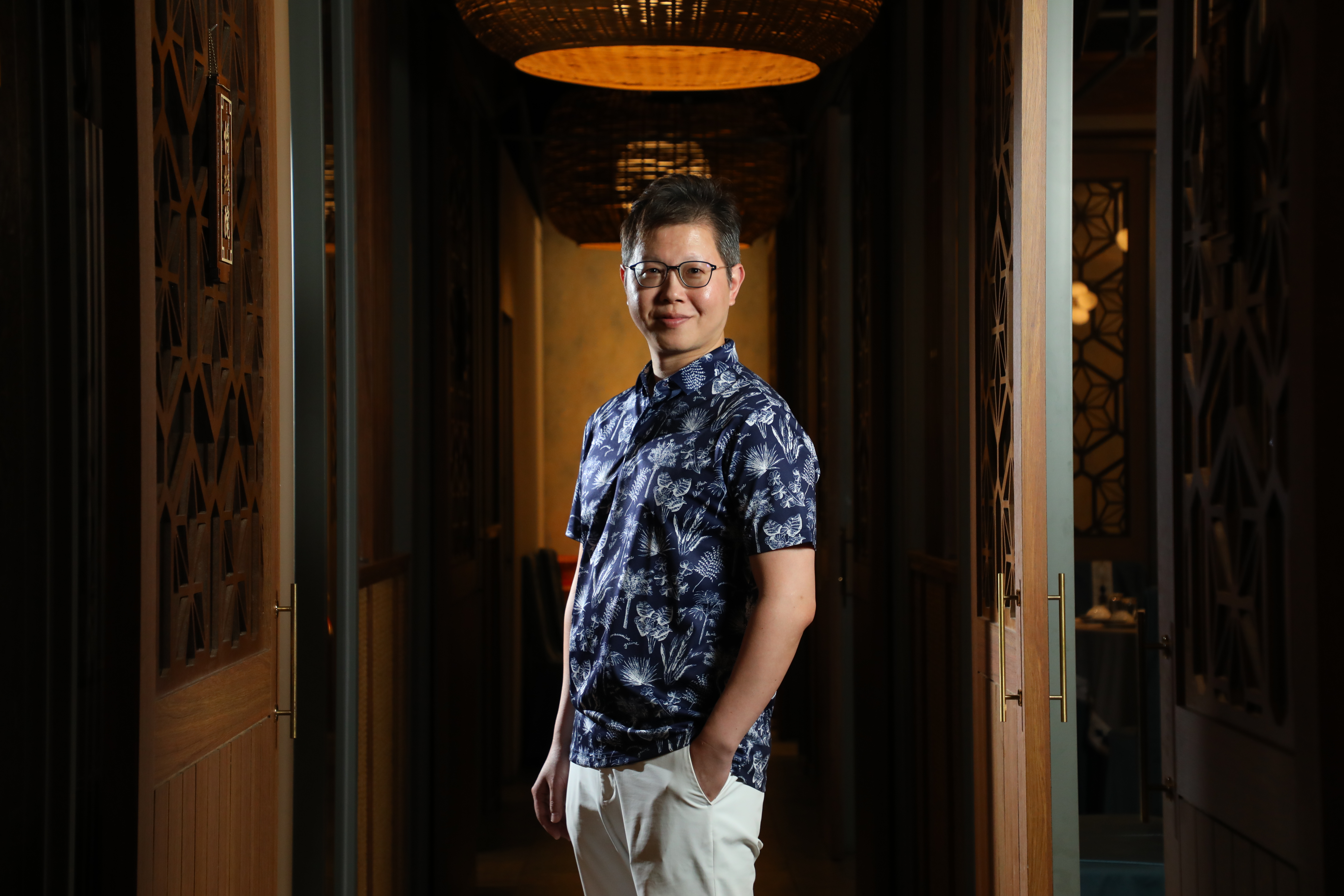 楊梅宴遇的老闆姜禮豪是大楊梅鵝莊第三代。