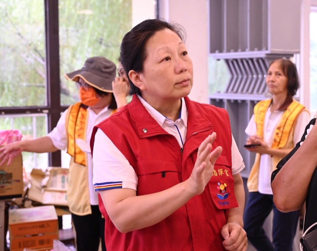 花蓮縣長徐榛蔚緊急從韓國返台，處理花蓮災害。（取自徐榛蔚臉書）