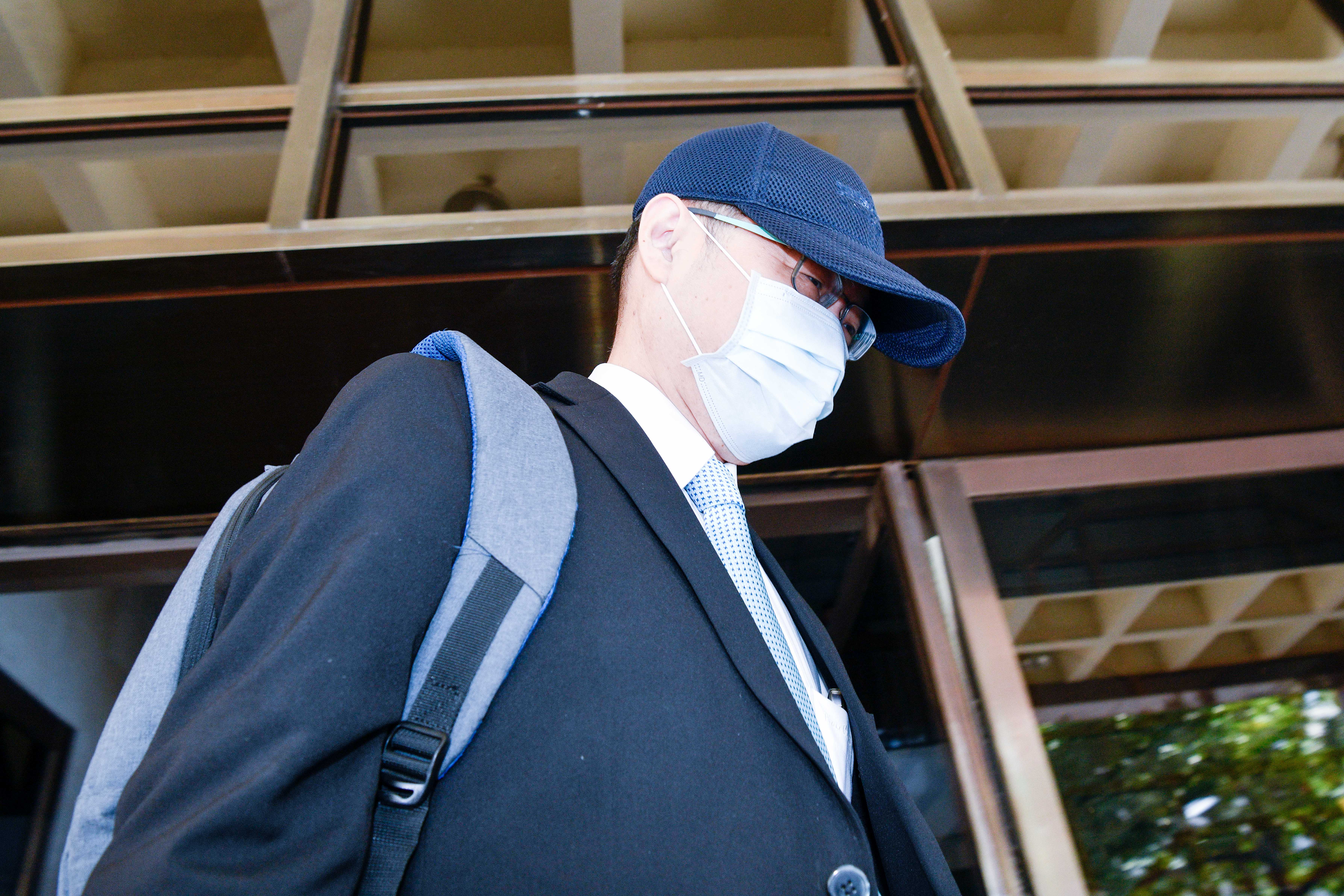 端木正不實申報政治獻金,遭判刑1年,與檢求刑一致。(鏡報李智為攝)