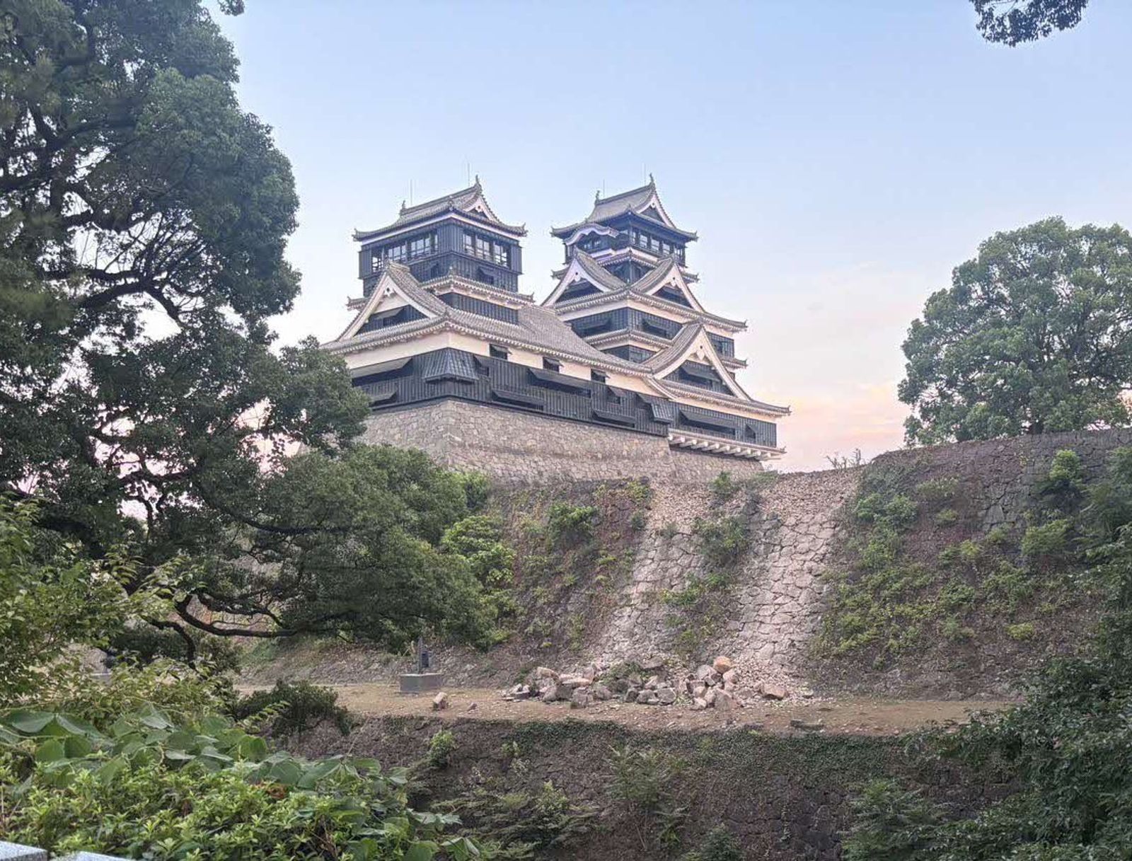 7.1強震!40處石牆坍塌緊急搶修 熊本城8月13日重新開放
