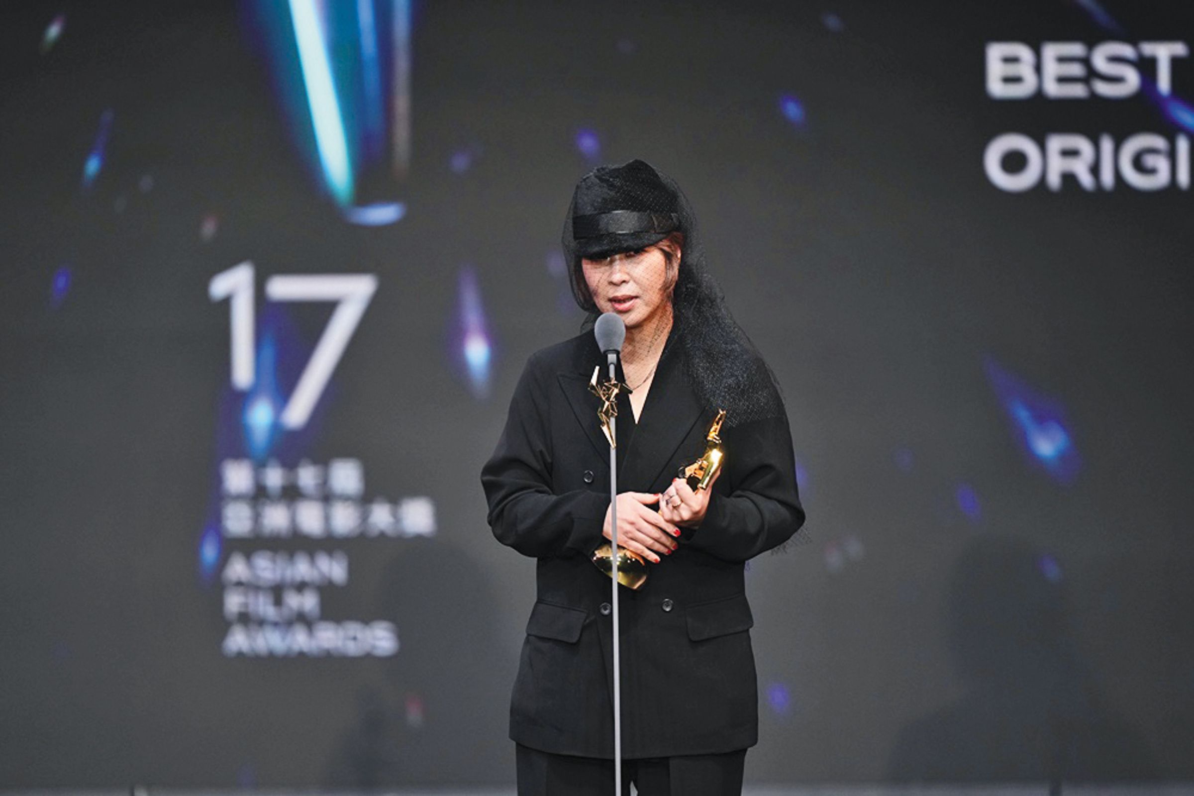 石橋英子以《邪惡根本不存在》拿下亞洲電影大獎最佳原創音樂。（翻攝自亞洲電影大獎官網）