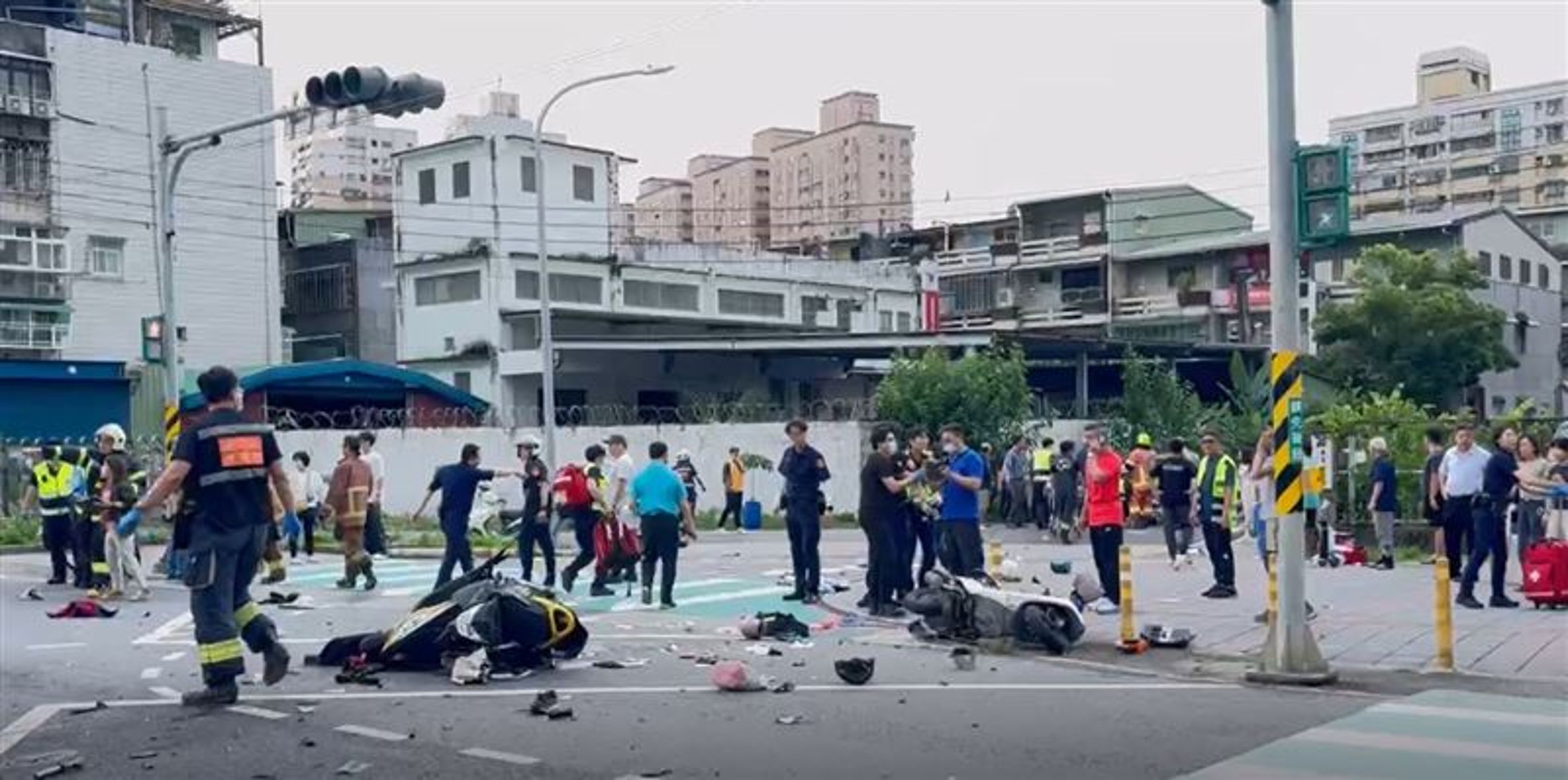 去年引發社會關注的新北三峽重大車禍釀4死12傷將滿1年。（翻攝畫面）
