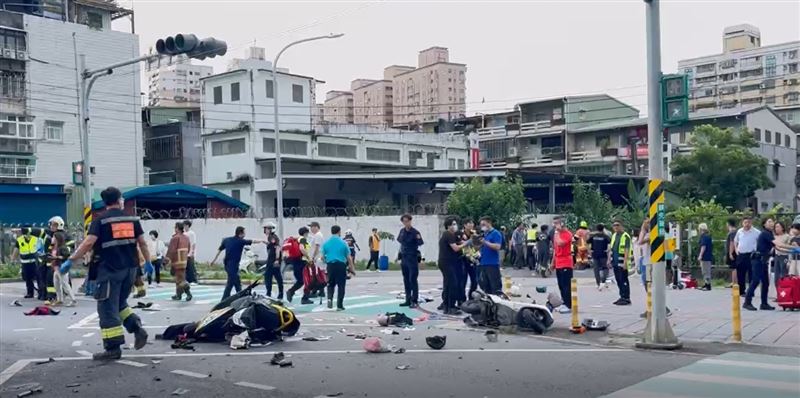 去年引發社會關注的新北三峽重大車禍釀4死12傷將滿1年。（翻攝畫面）