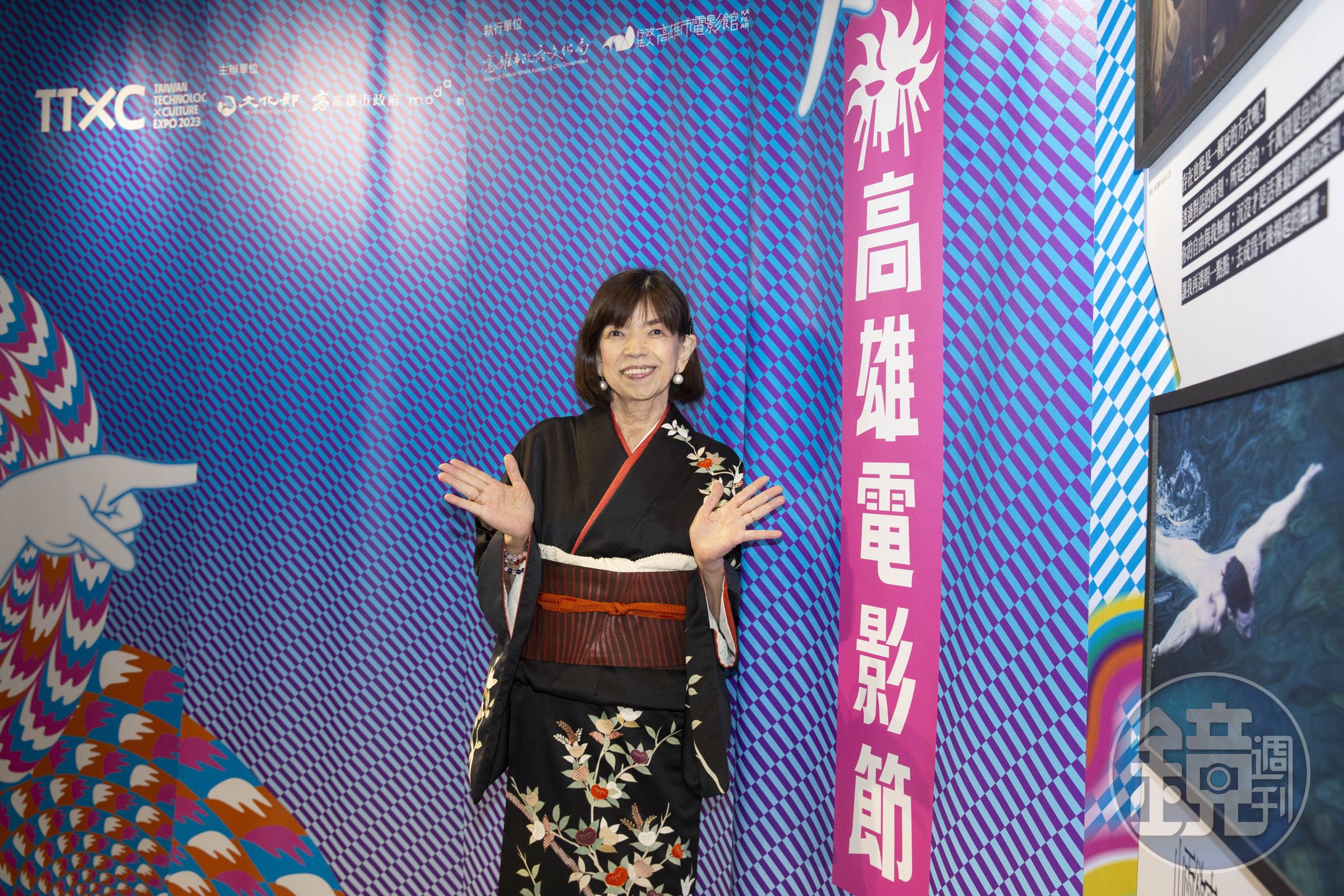 森田芳光遺孀兼製片三澤和子來台分享導演的創作理念。 