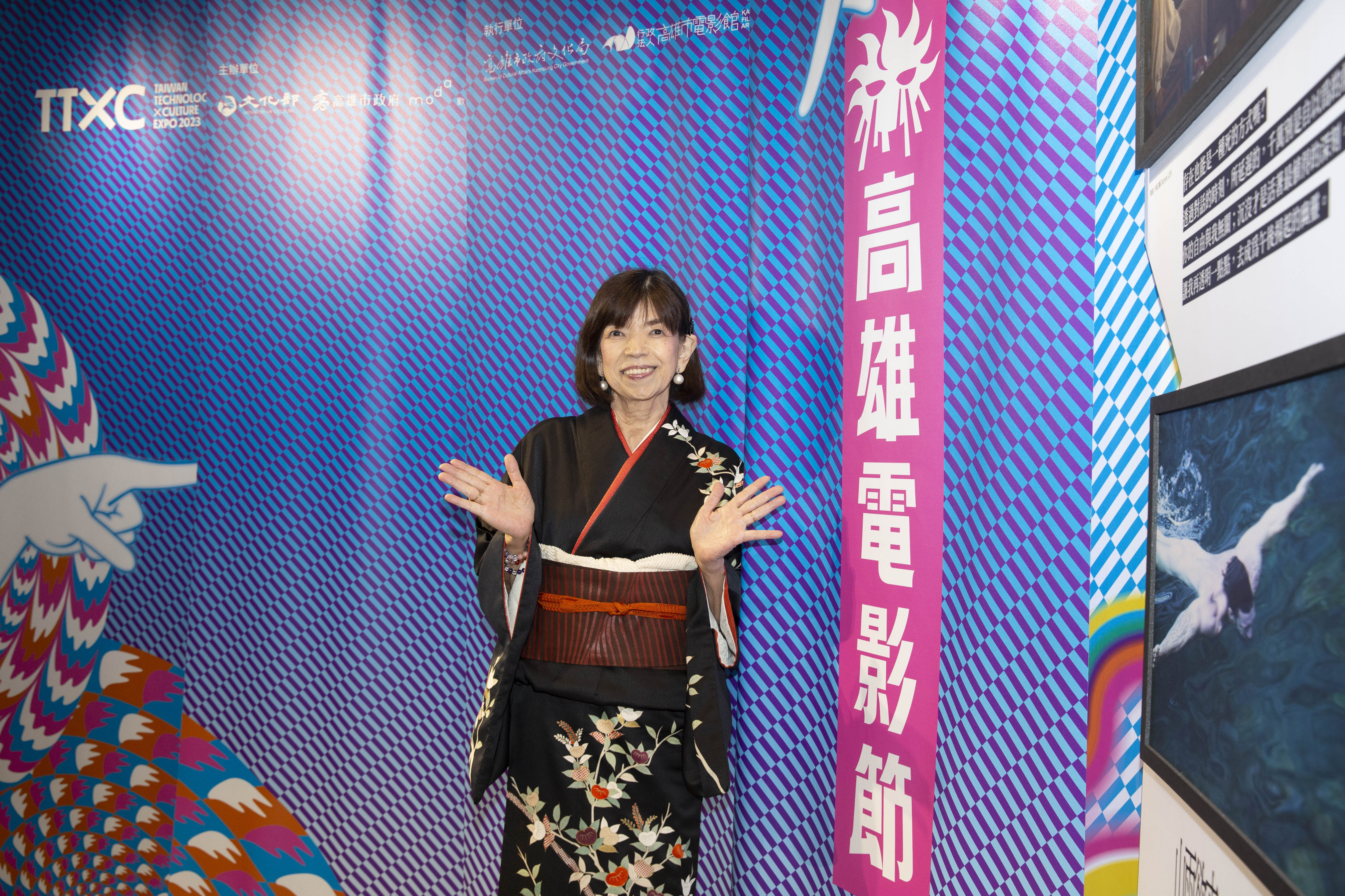 森田芳光遺孀兼製片三澤和子來台分享導演的創作理念。 
