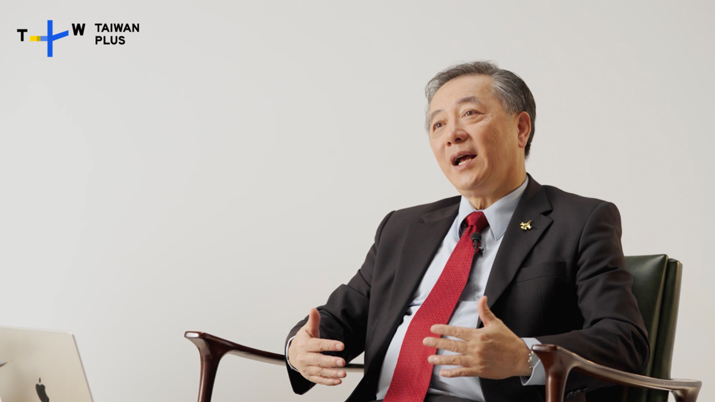 胡振東曾在美國空軍服役長達27年，擔任過美國國防部中國與台灣事務官員。（TaiwanPlus提供）
