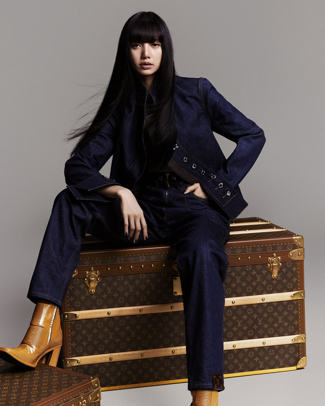 Lisa擔任LOUIS VUITTON全新品牌大使。（路易威登提供）