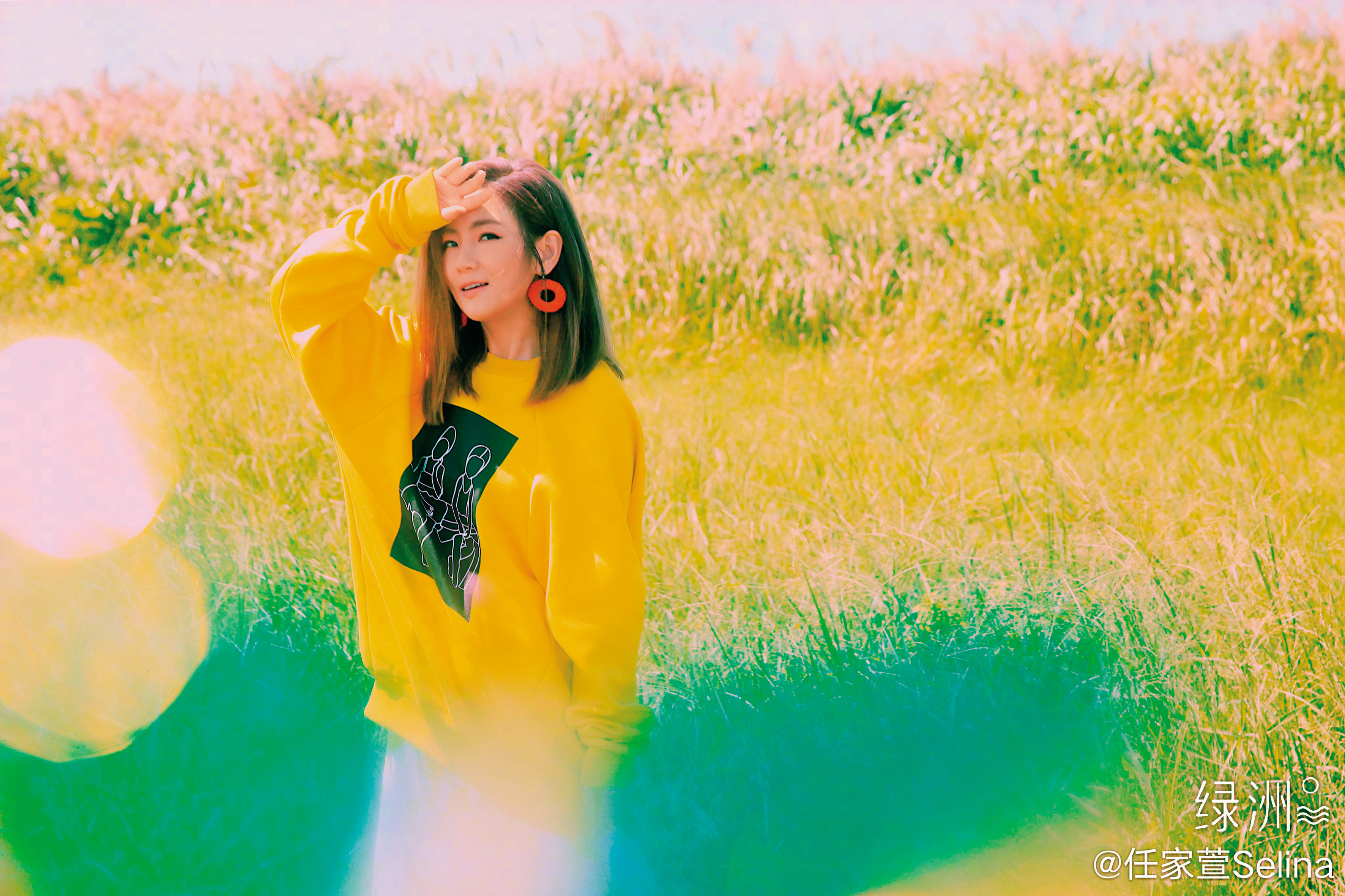 Selina去年9月升格當媽媽，兒子誕生後立刻接獲許多代言邀約。（翻攝自Selina微博）