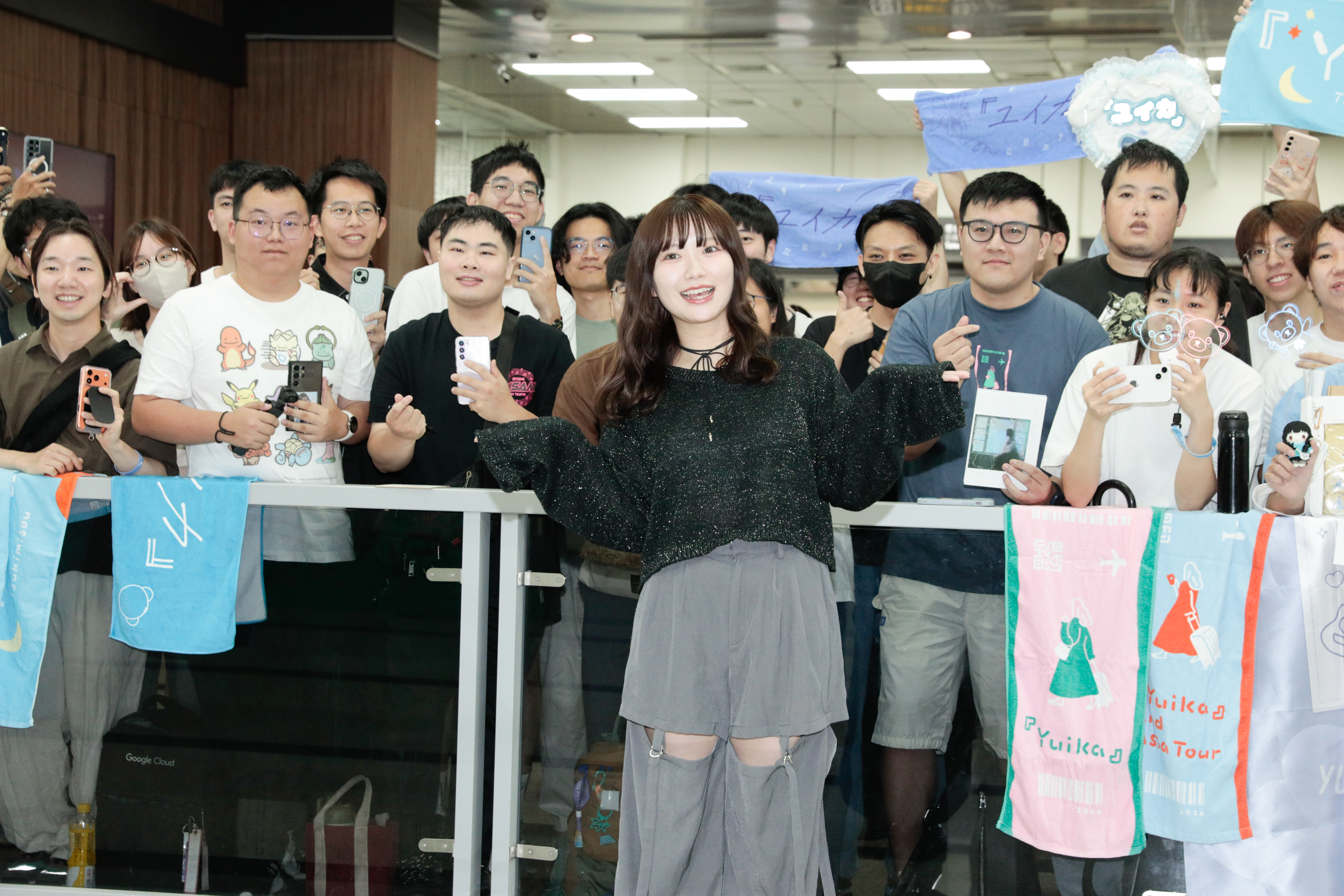 日本創作歌手Yuika 今(29日)抵台為周末演唱會做準備。