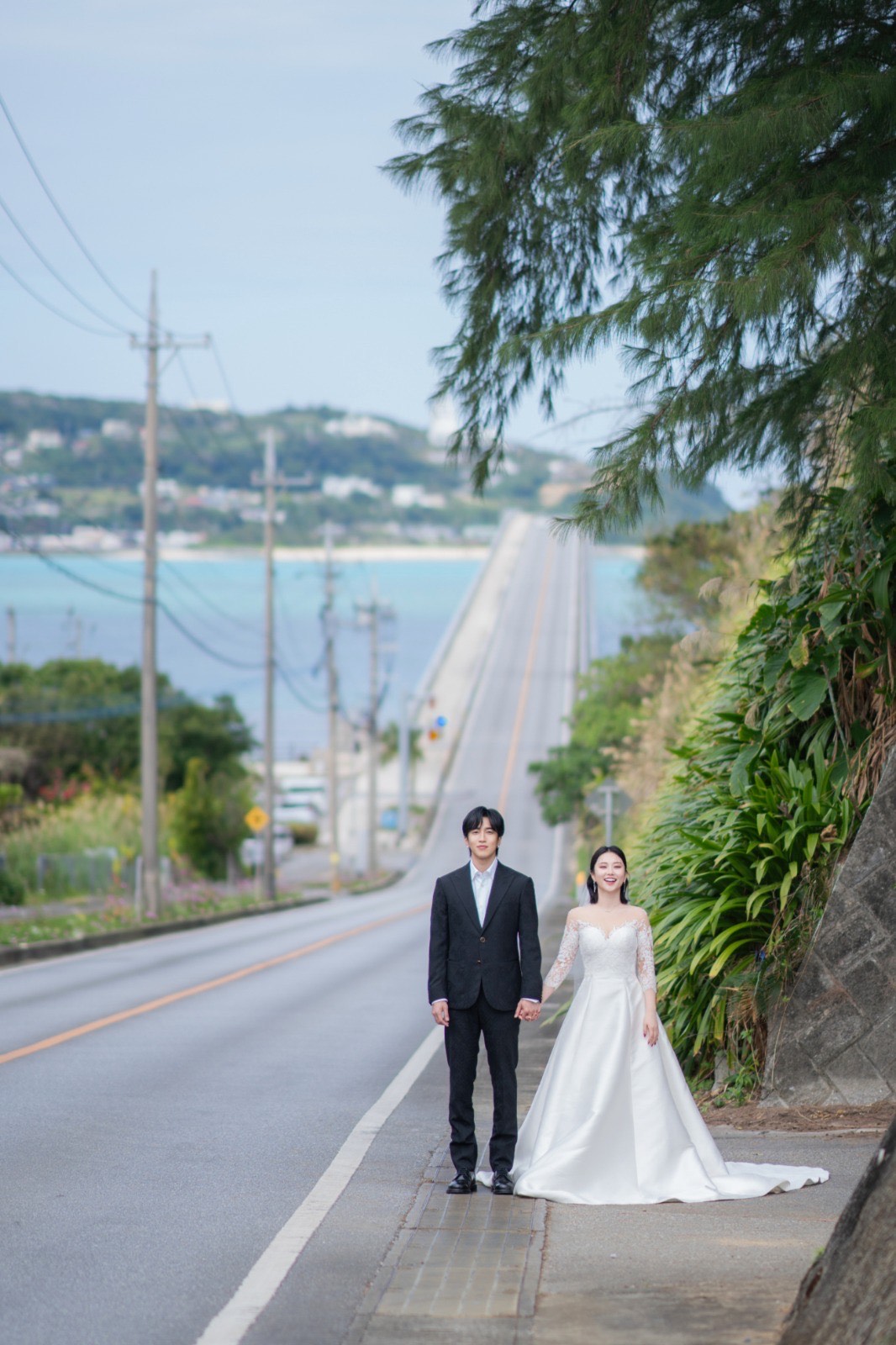 婁峻碩與焦凡凡都嚮往浪漫的海島型婚禮。（想不到音樂工作室提供）